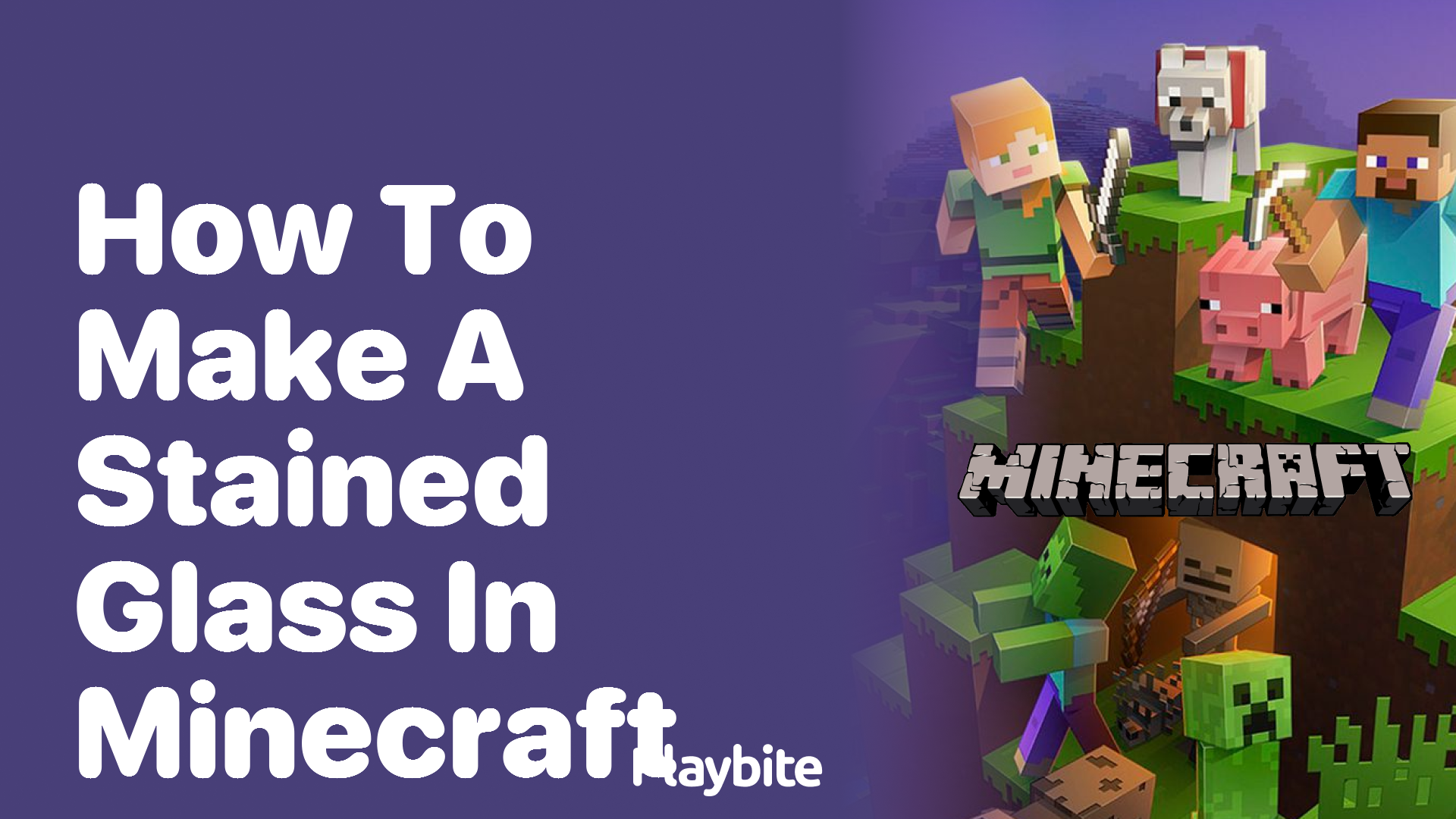 How to Make a Stained Glass in Minecraft: A Bright Idea!
