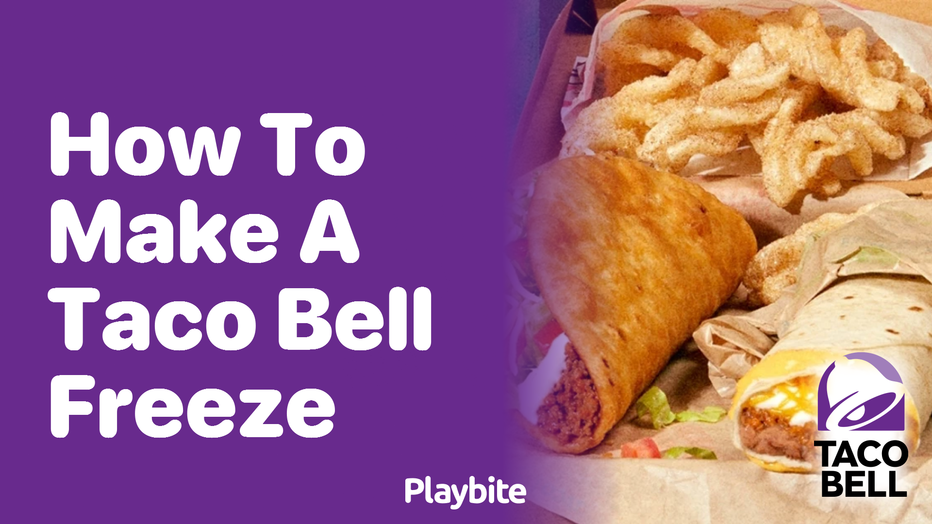 How to Make a Taco Bell Freeze at Home