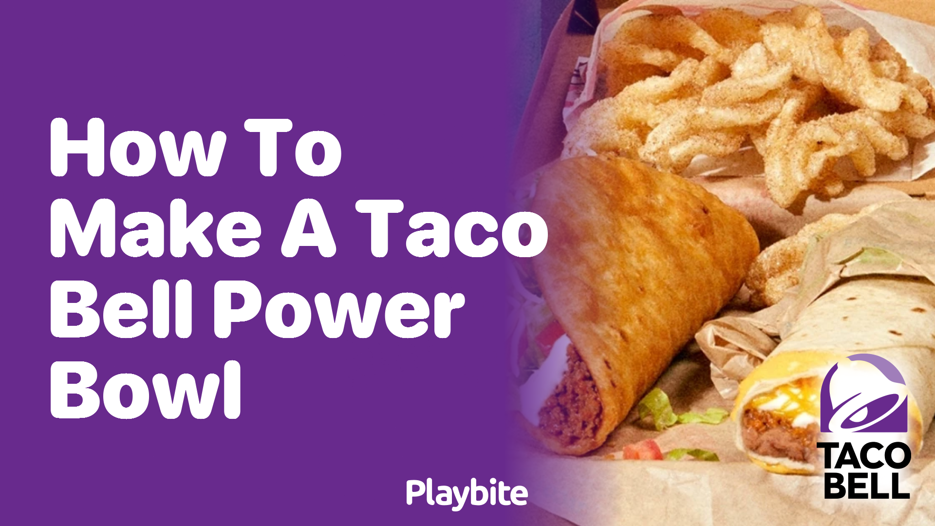 How to Make a Taco Bell Power Bowl at Home Playbite