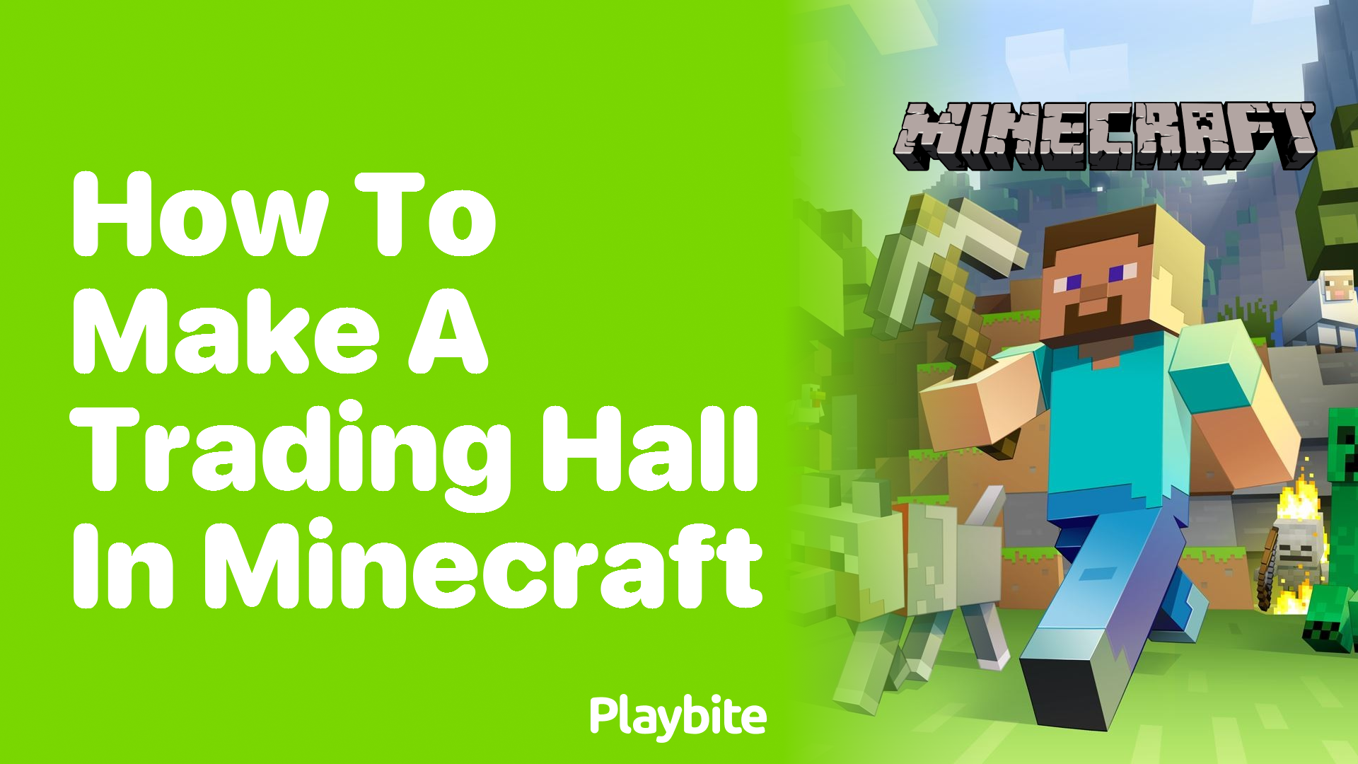 How to Make a Trading Hall in Minecraft