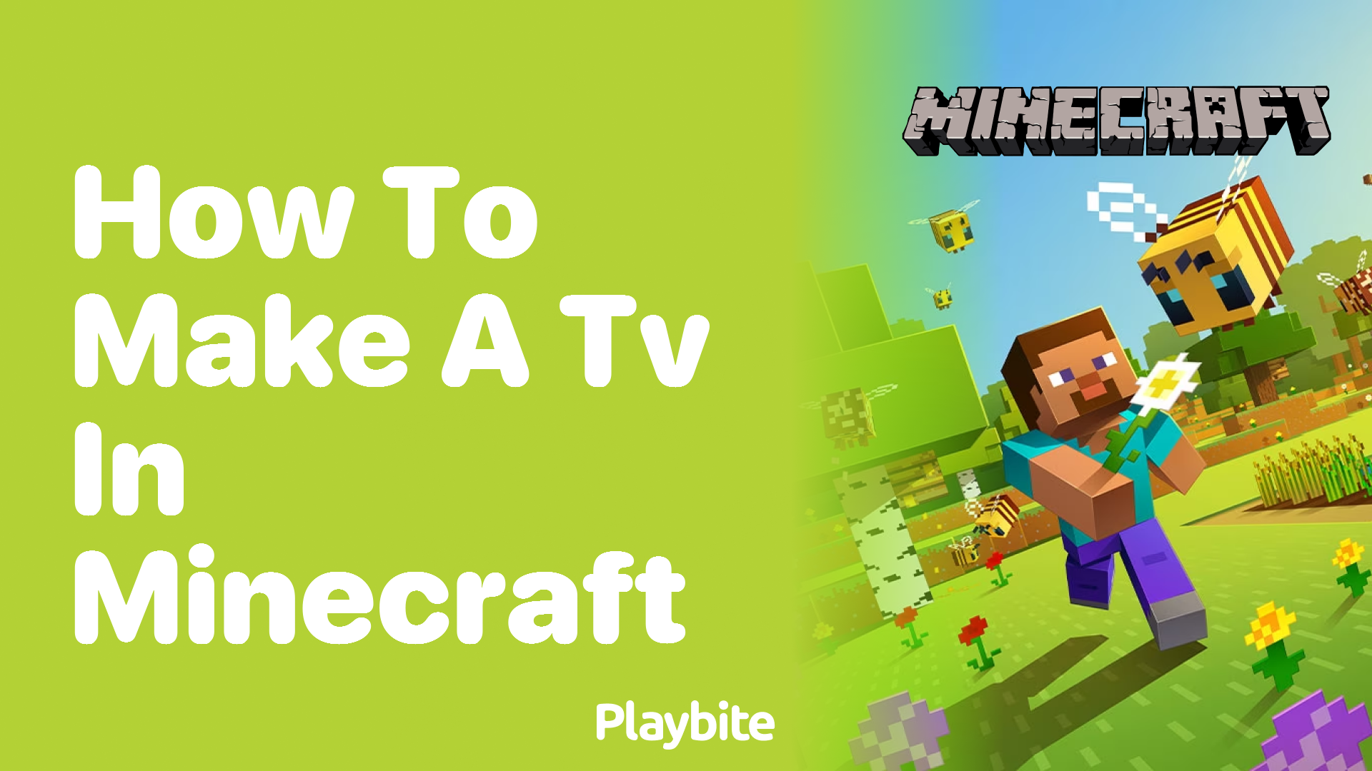How to Make a TV in Minecraft: A Simple Guide