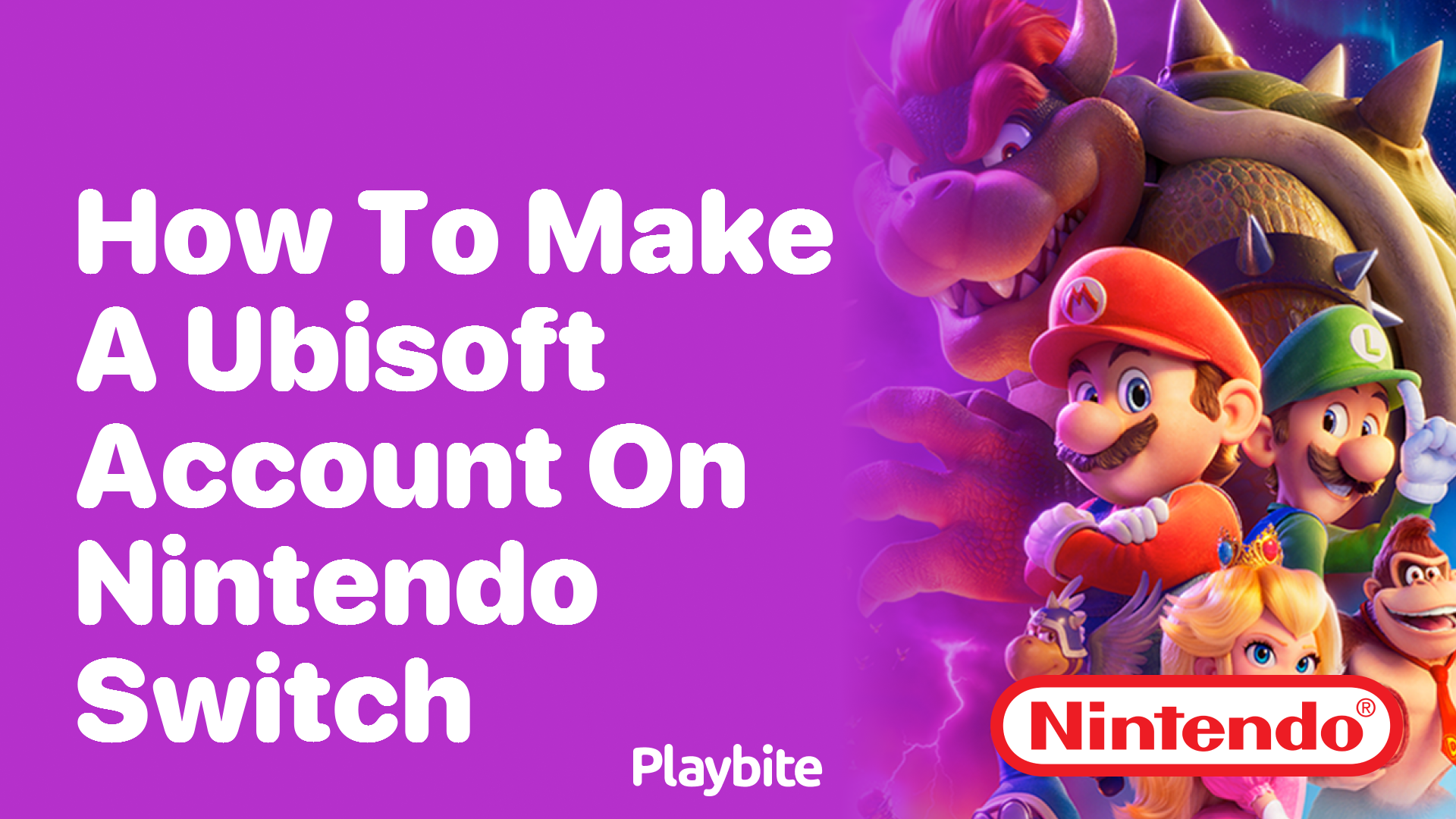 How to Make a Ubisoft Account on Nintendo Switch
