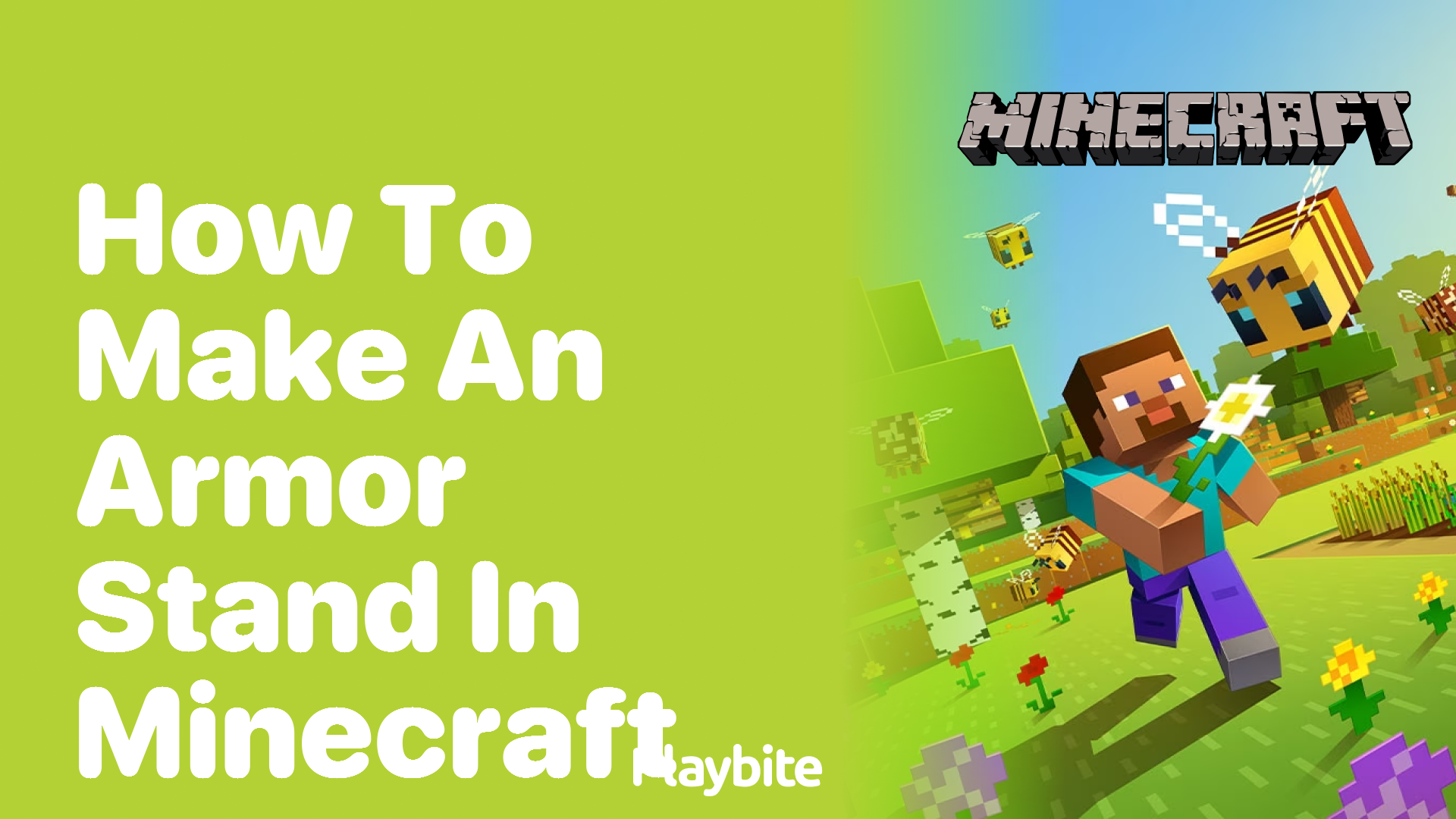 How to Make an Armor Stand in Minecraft