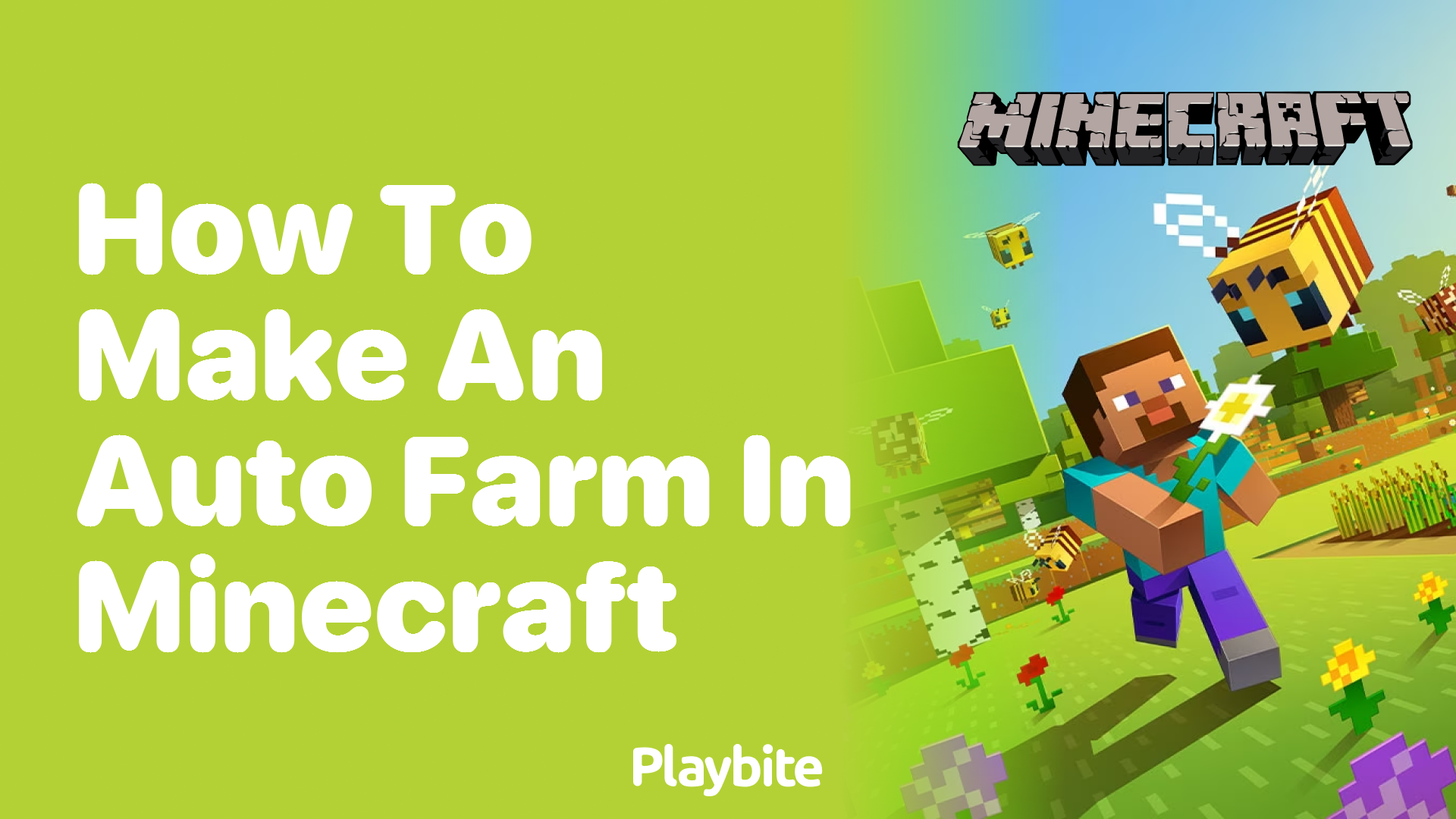 How to Make an Auto Farm in Minecraft