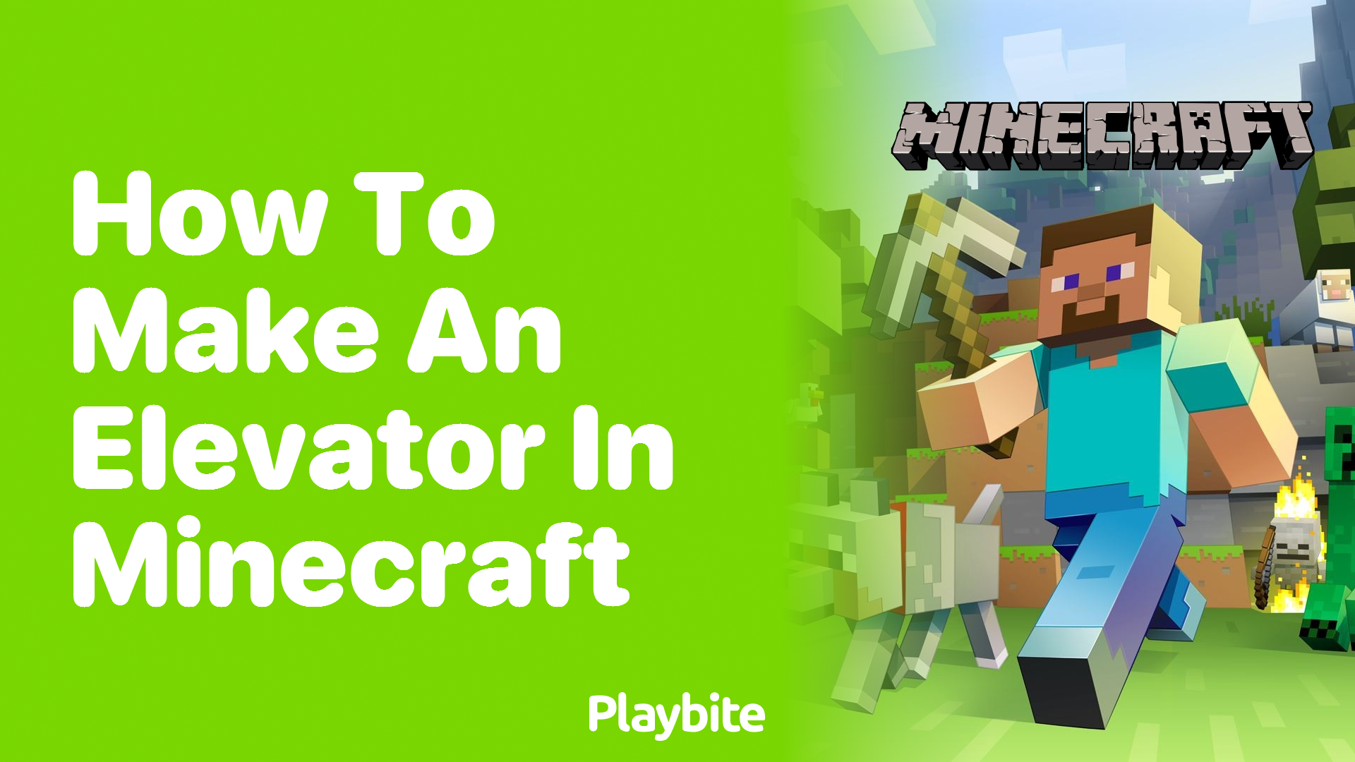 How to Make an Elevator in Minecraft