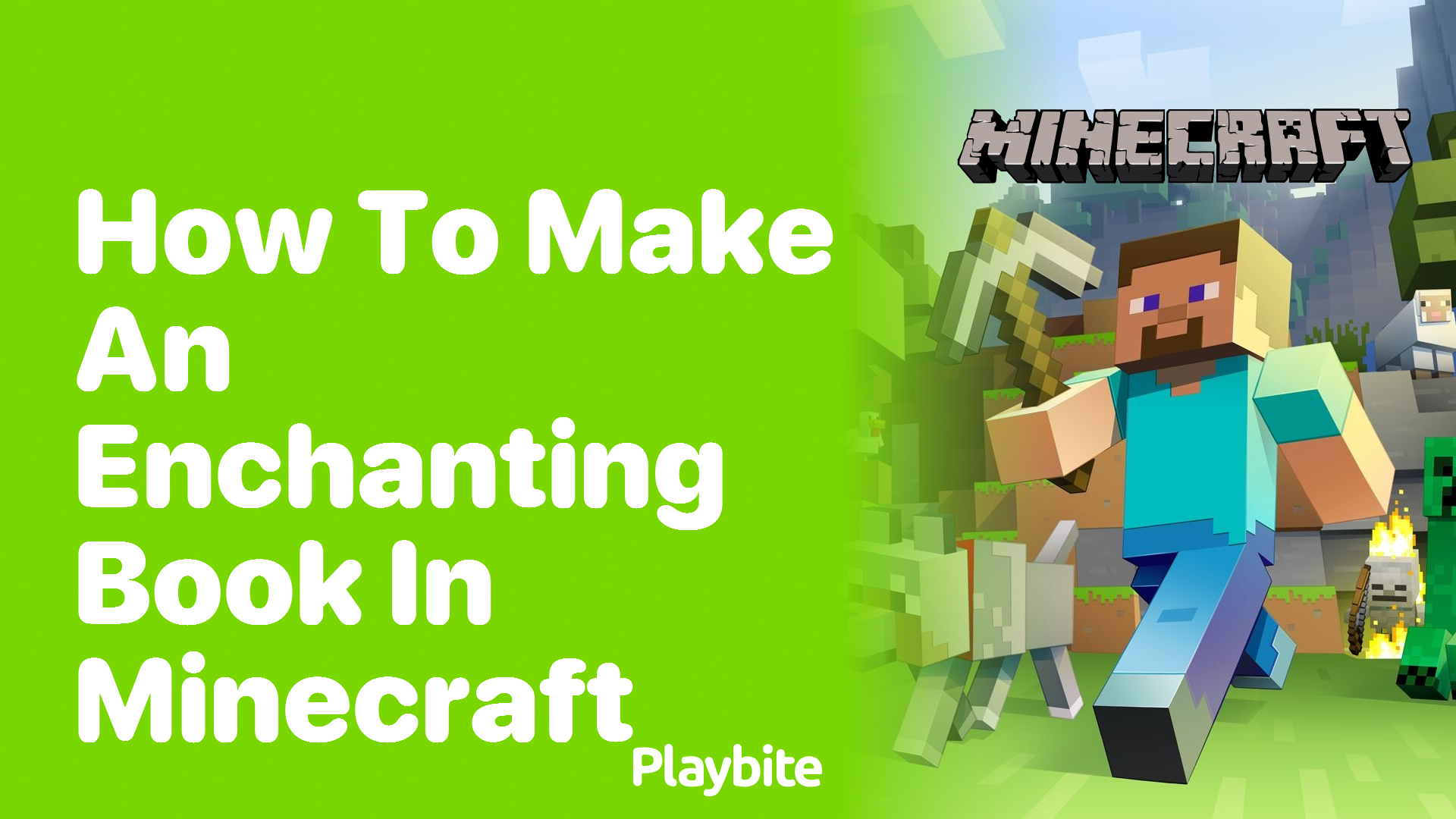 How to Make an Enchanting Book in Minecraft