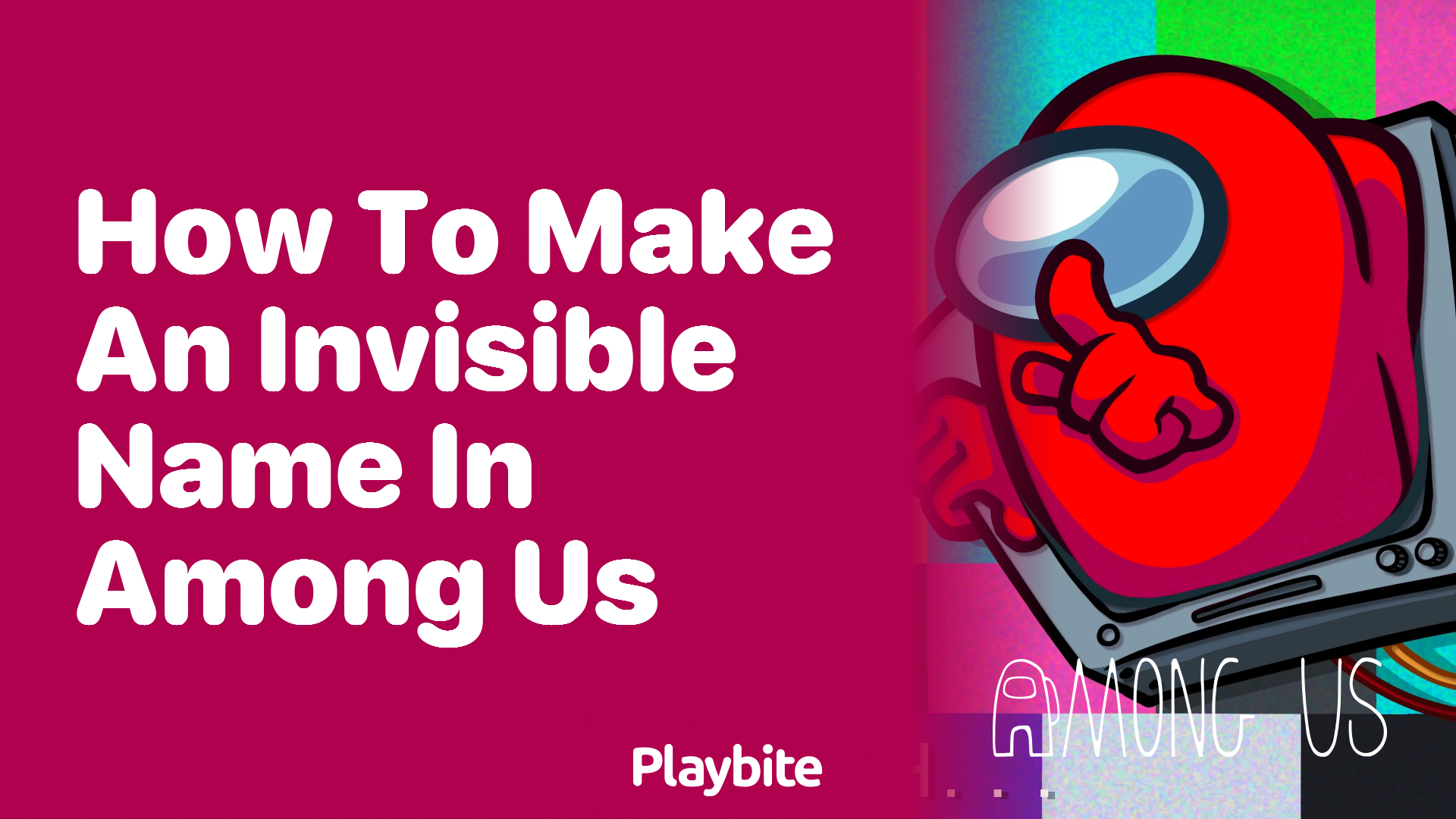 How to Make an Invisible Name in Among Us