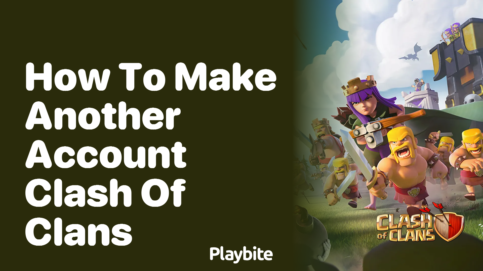 How to Make Another Account in Clash of Clans