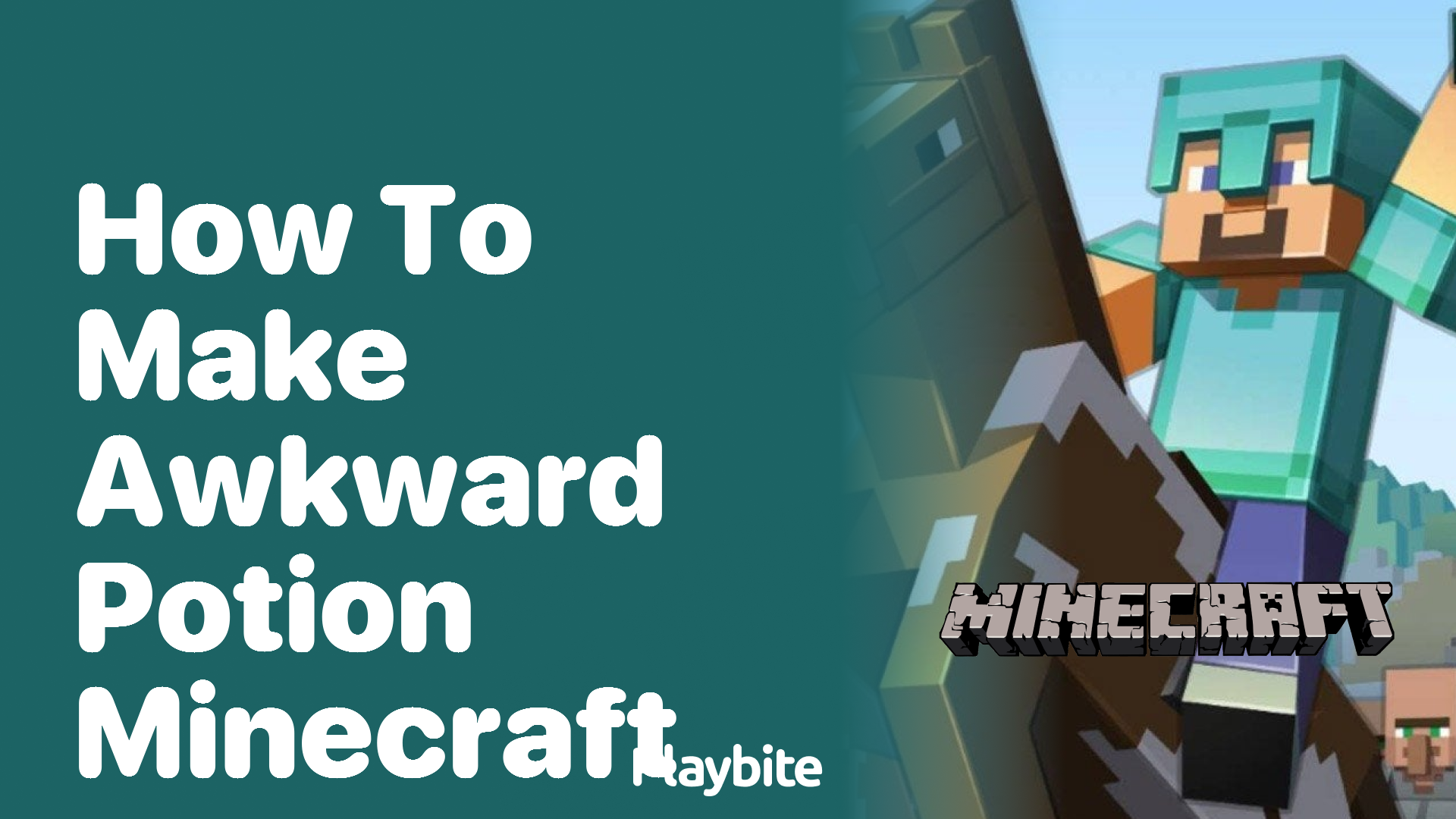 How Do You Make An Awkward Potion In Minecraft www.playbite.com