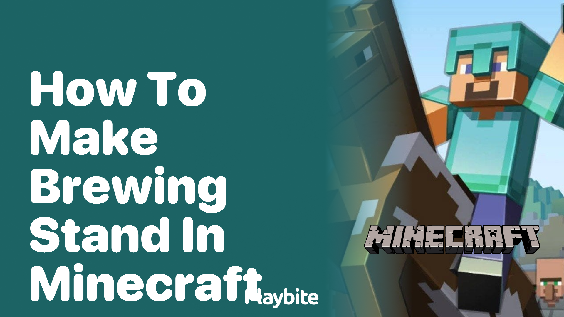 How to Make a Brewing Stand in Minecraft