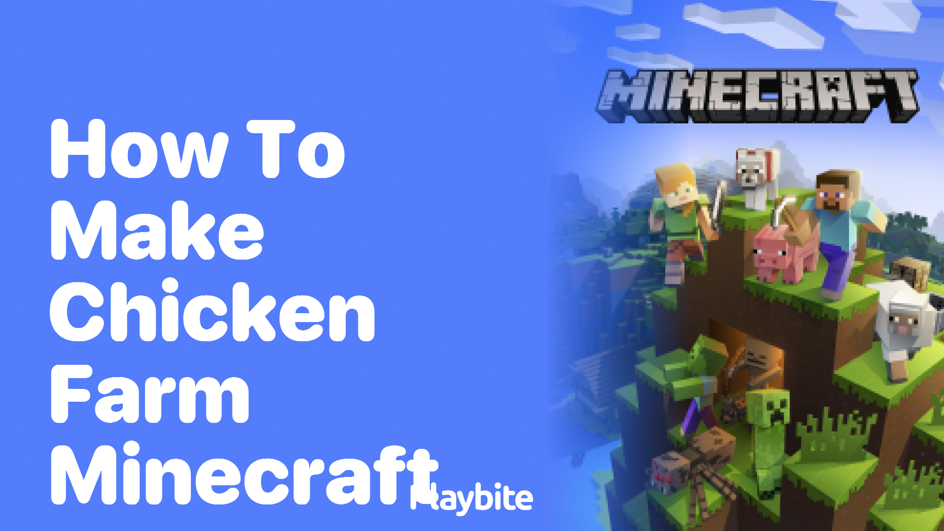 How to Make a Chicken Farm in Minecraft