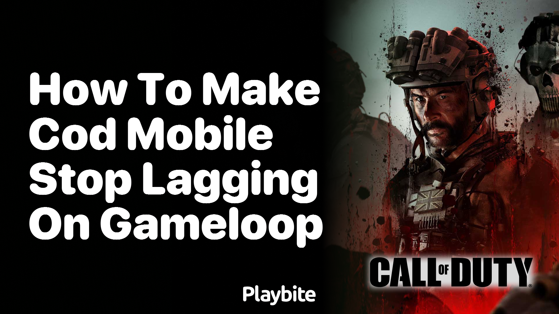 How to Make COD Mobile Stop Lagging on GameLoop