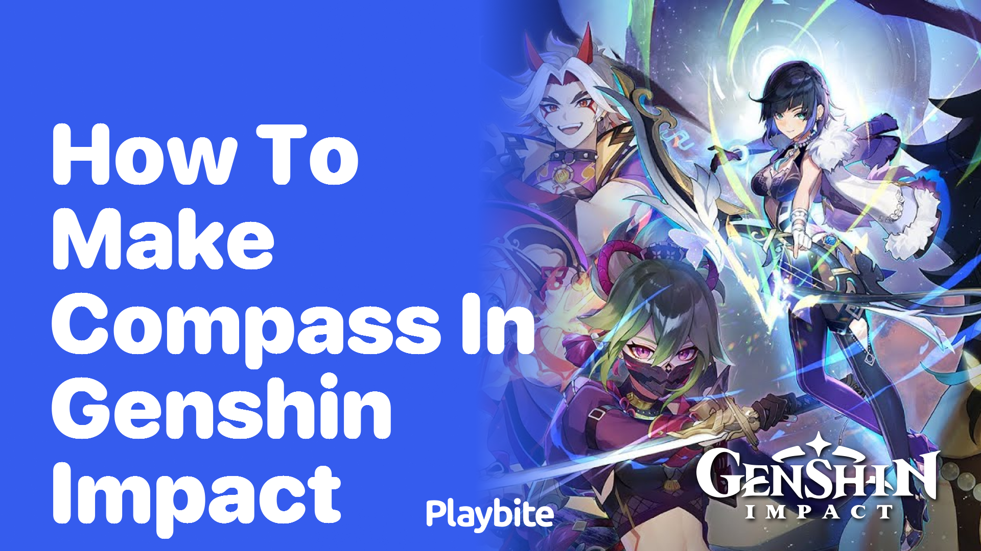How to Make a Compass in Genshin Impact