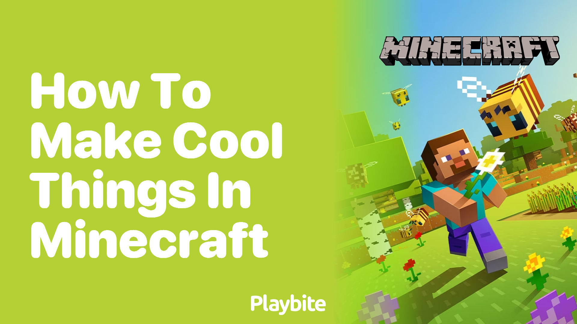 How to Make Cool Things in Minecraft A Fun Guide Playbite