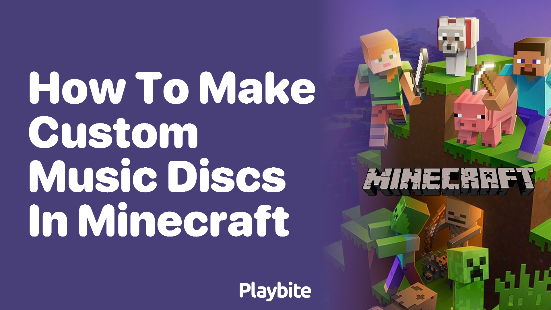How to Make Custom Music Discs in Minecraft