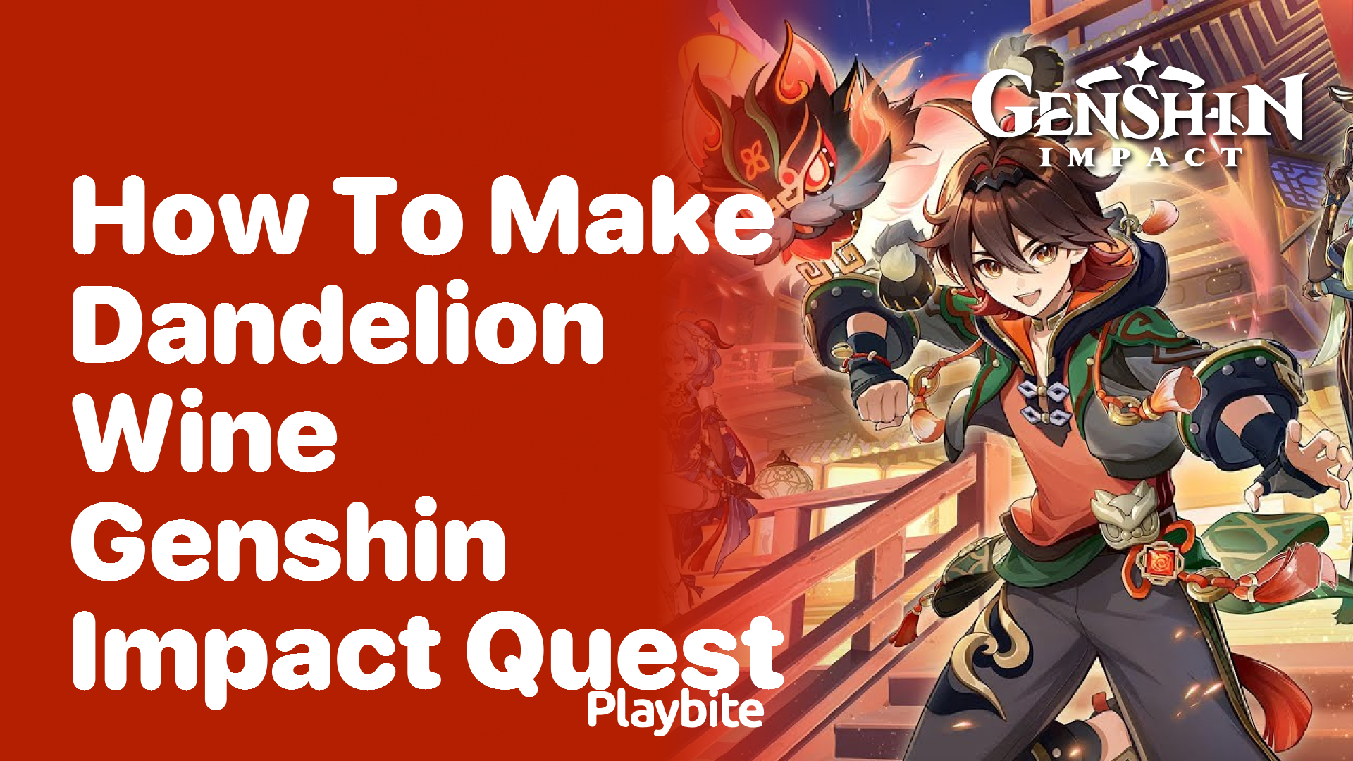 How to Make Dandelion Wine in the Genshin Impact Quest