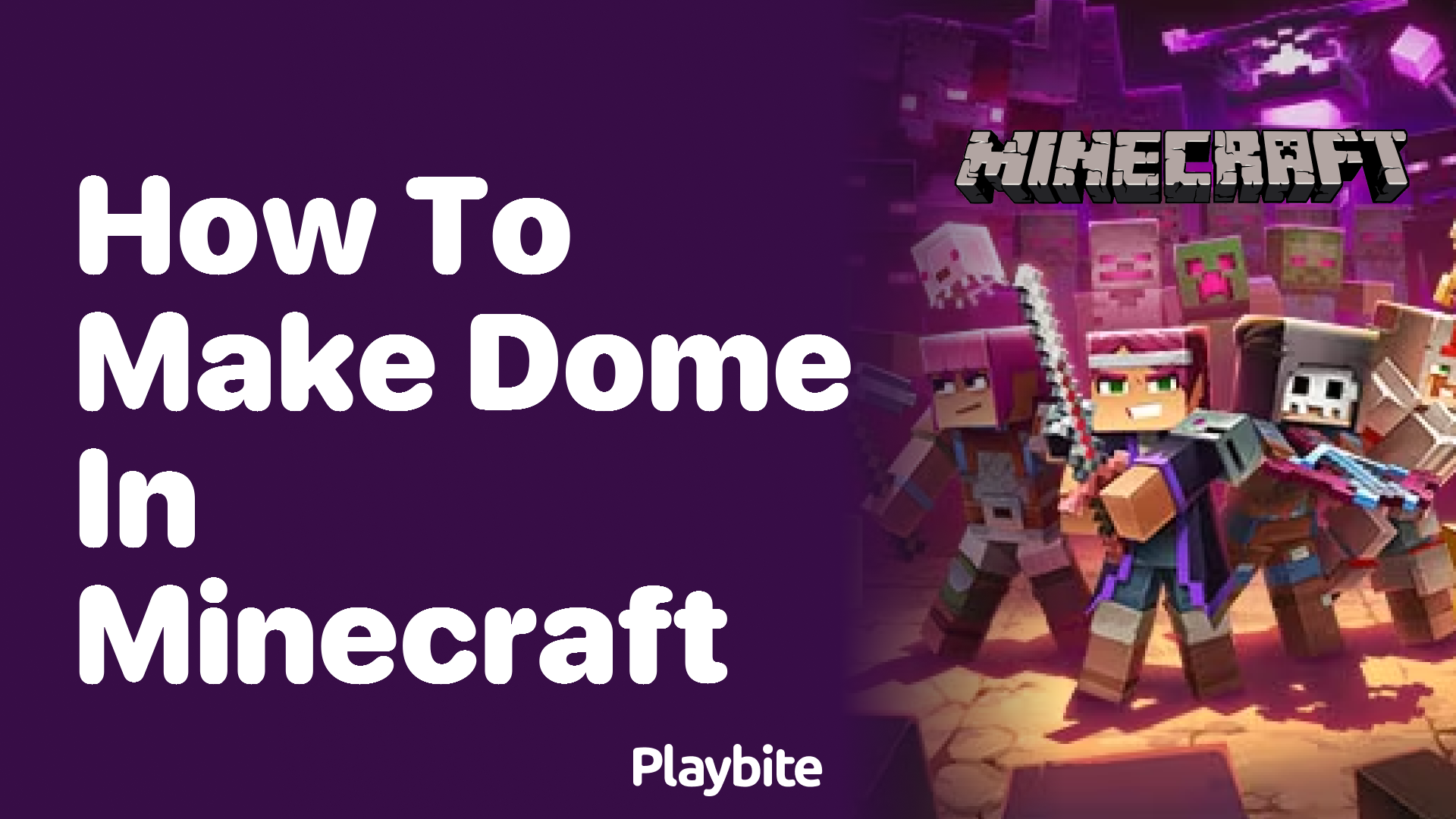 Mastering the Art of Building a Dome in Minecraft Playbite