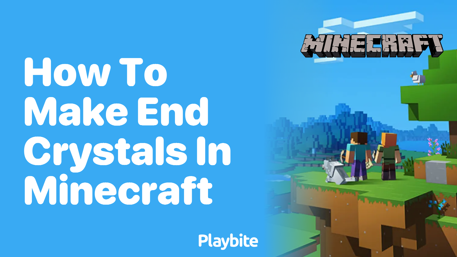 How to Make End Crystals in Minecraft