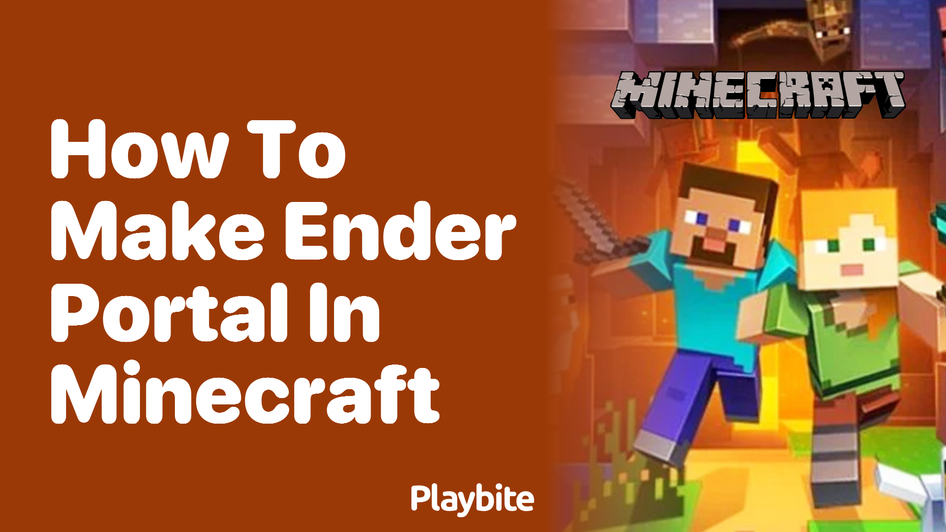 How to Make an Ender Portal in Minecraft Playbite