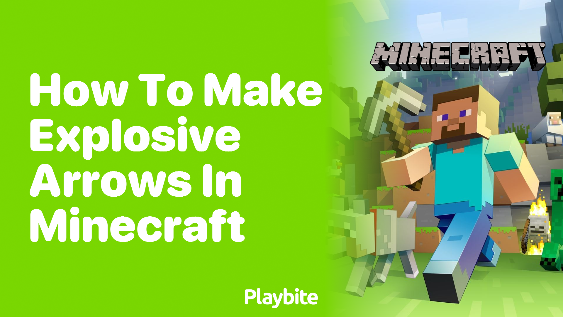 How to Make Explosive Arrows in Minecraft