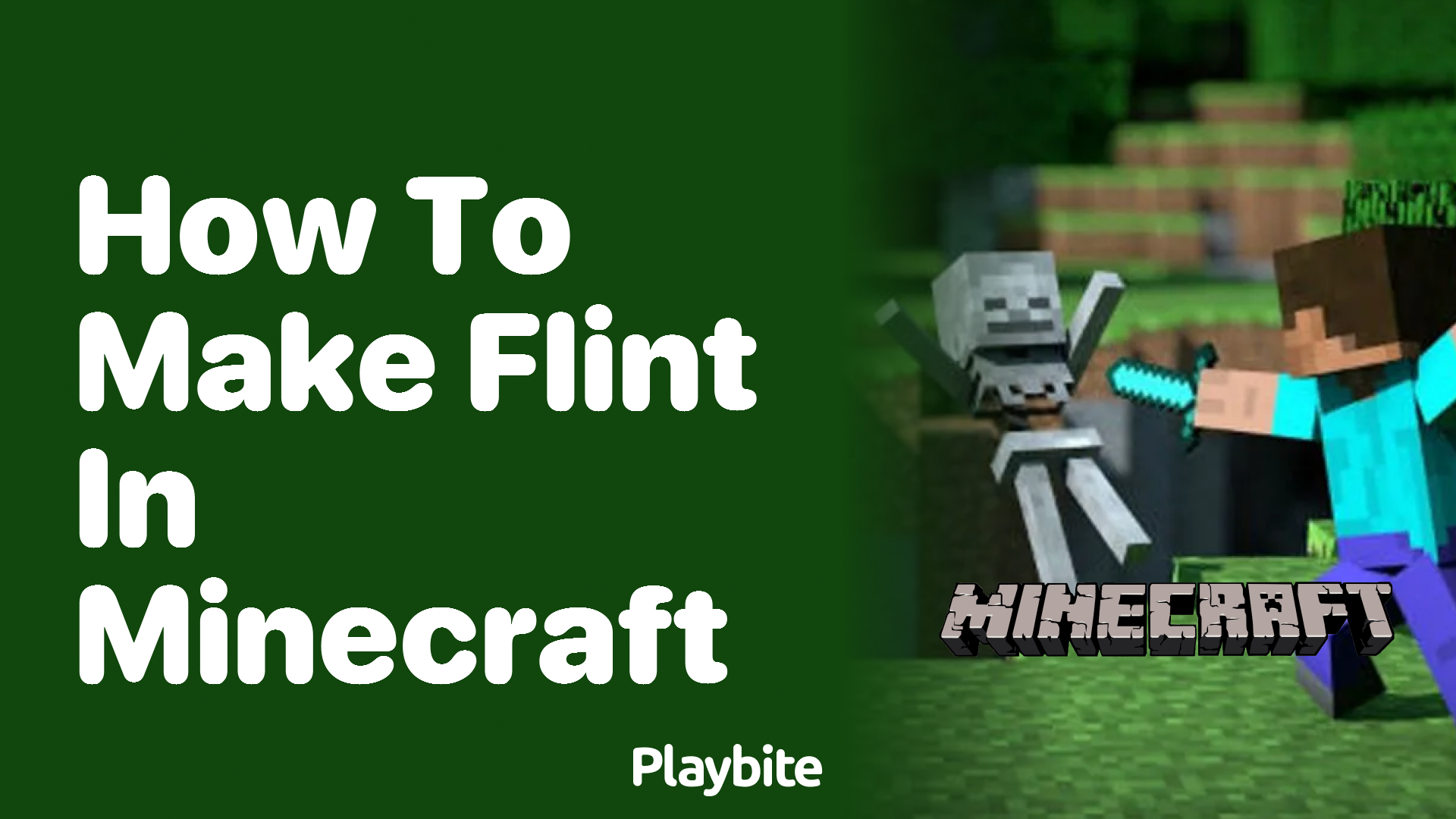 How to Make Flint in Minecraft: A Quick Guide
