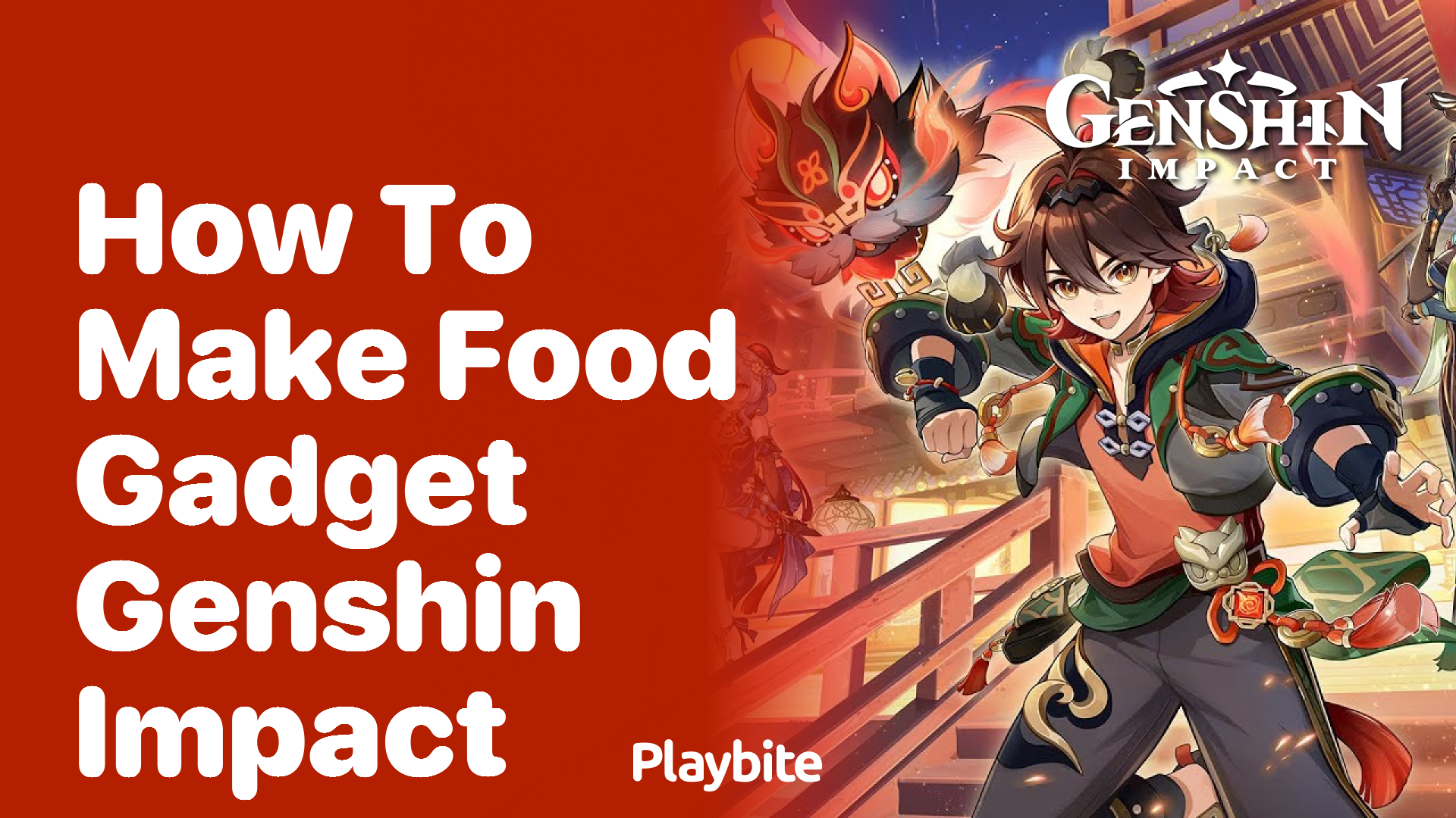 How to Make Food Gadget in Genshin Impact