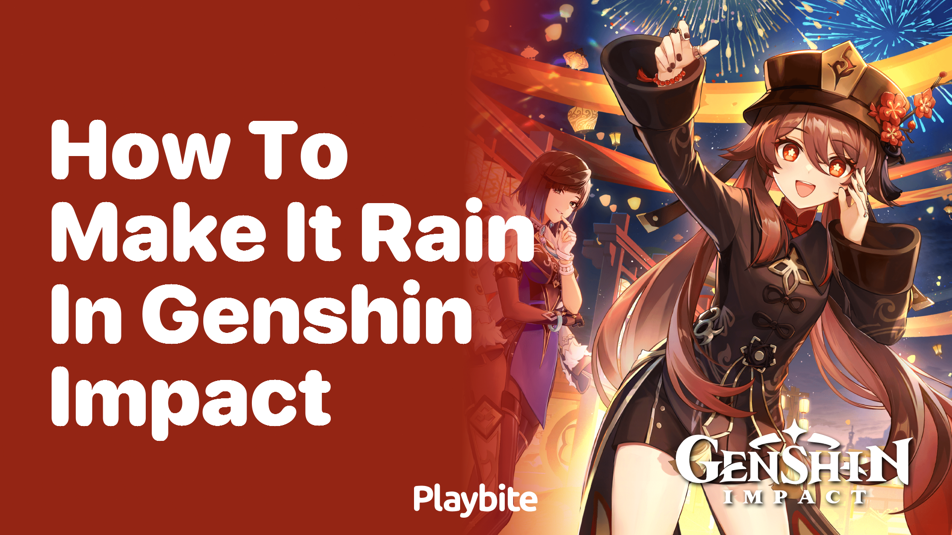 How to Make It Rain in Genshin Impact