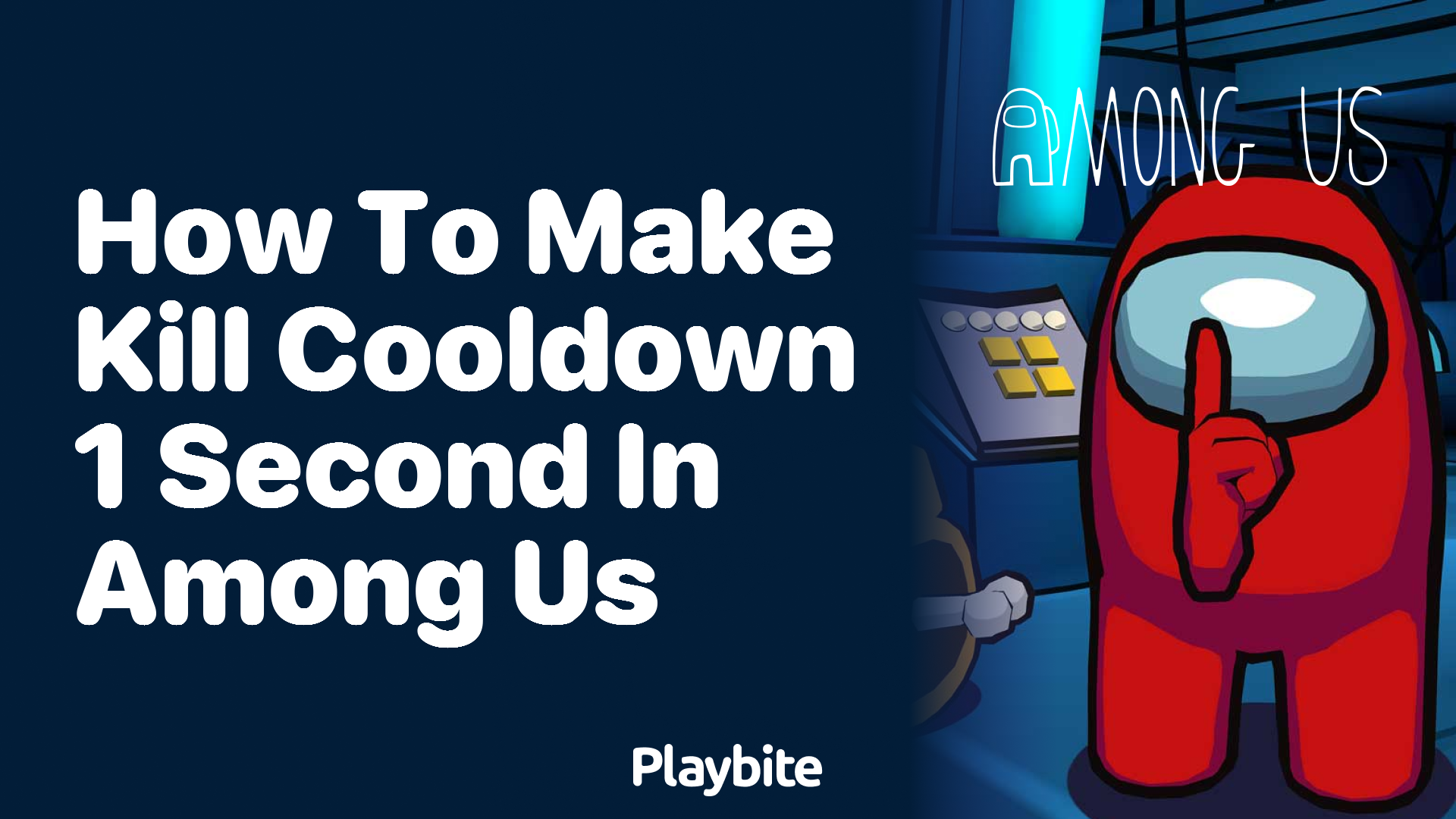 How to Make Kill Cooldown 1 Second in Among Us