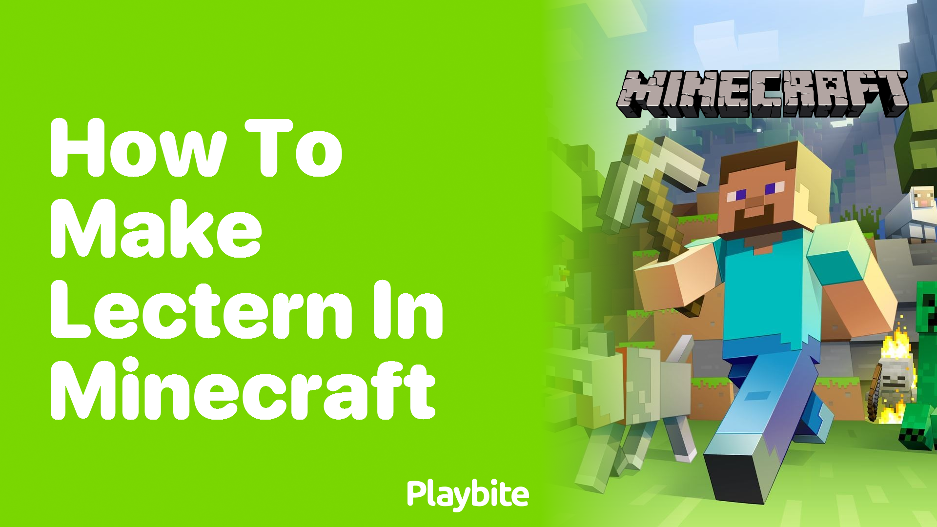 How to Make a Lectern in Minecraft: A Simple Guide - Playbite