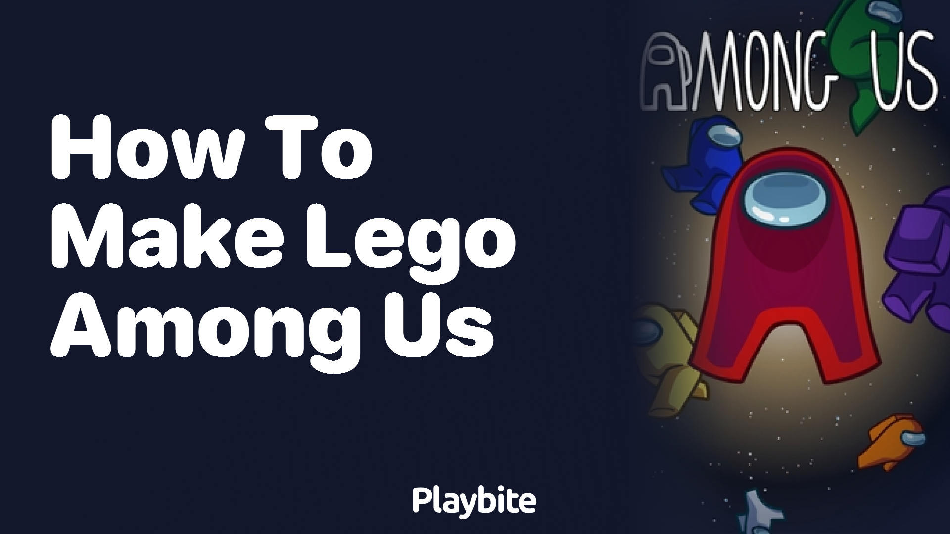 How to Make LEGO Among Us
