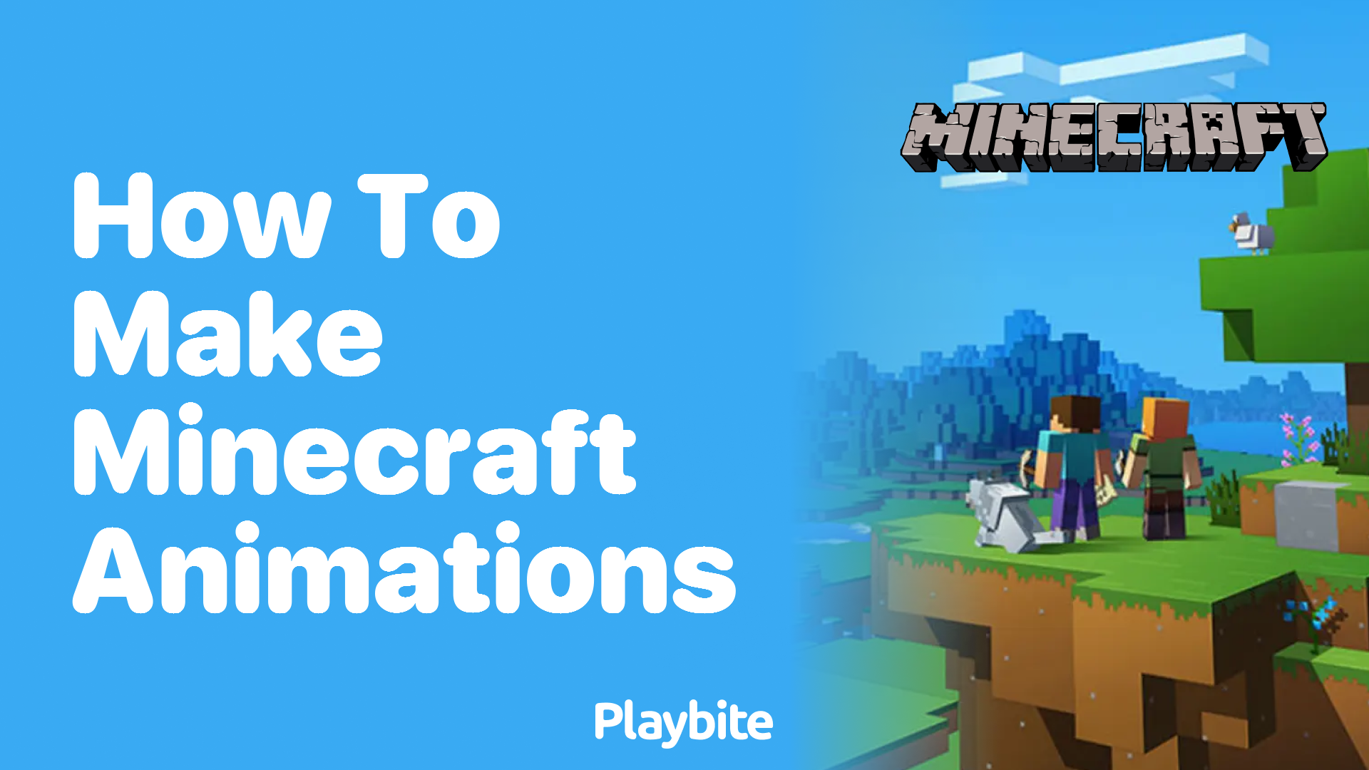 How to Make Minecraft Animations A Beginner's Guide Playbite
