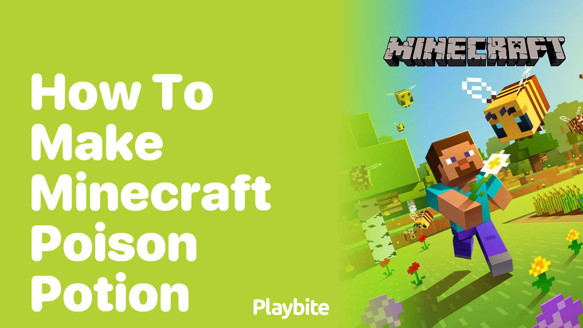 How to Make a Poison Potion in Minecraft