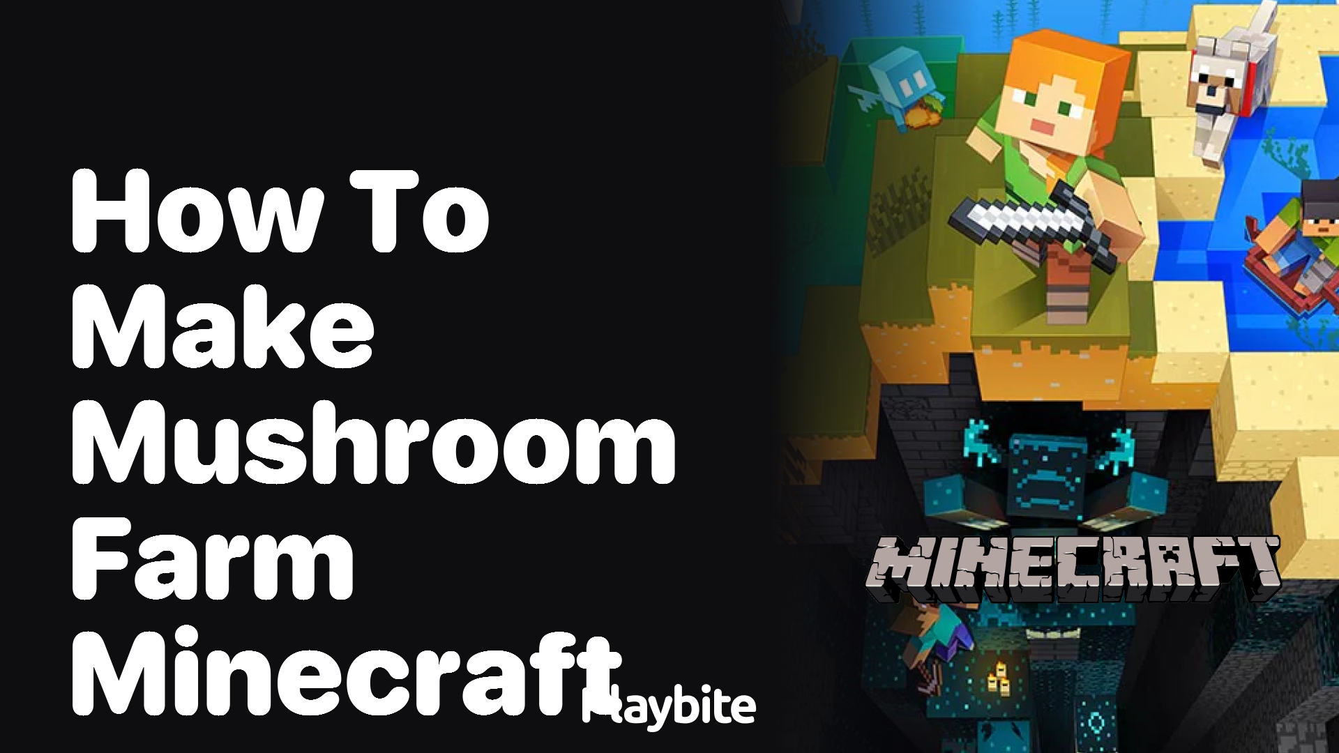 How to Make a Mushroom Farm in Minecraft