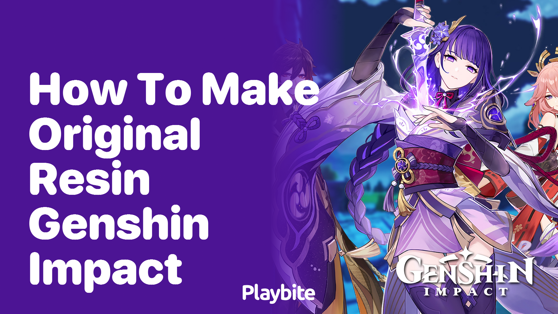 How to Make Original Resin in Genshin Impact