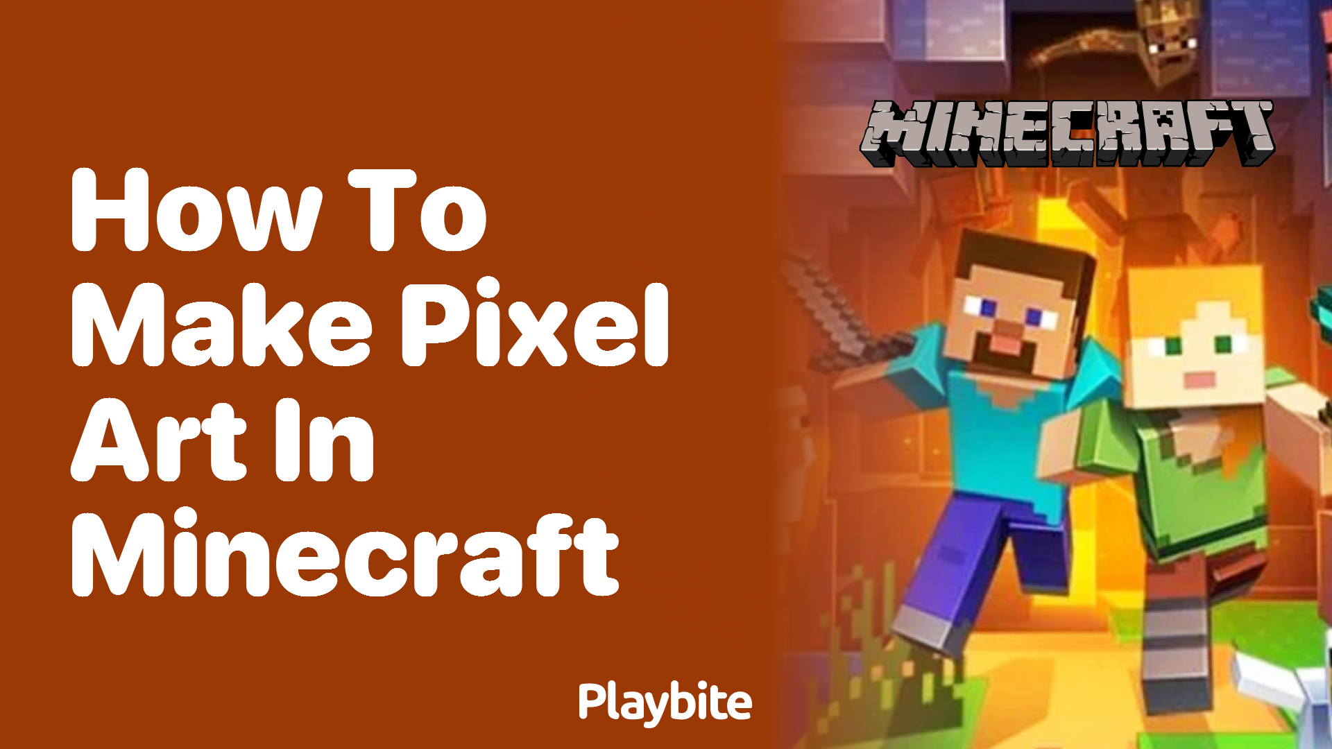 How to Make Pixel Art in Minecraft
