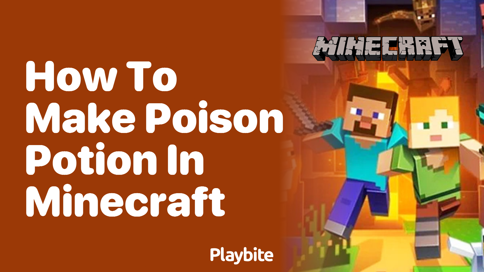How to Make a Poison Potion in Minecraft Playbite