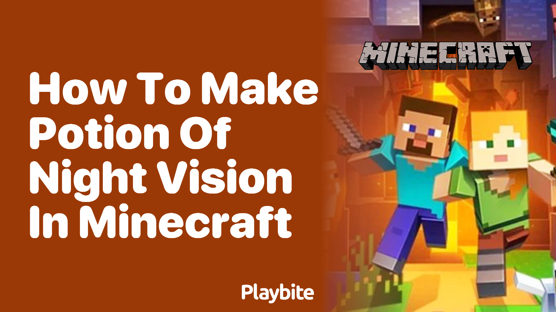 How to Make a Potion of Night Vision in Minecraft Playbite