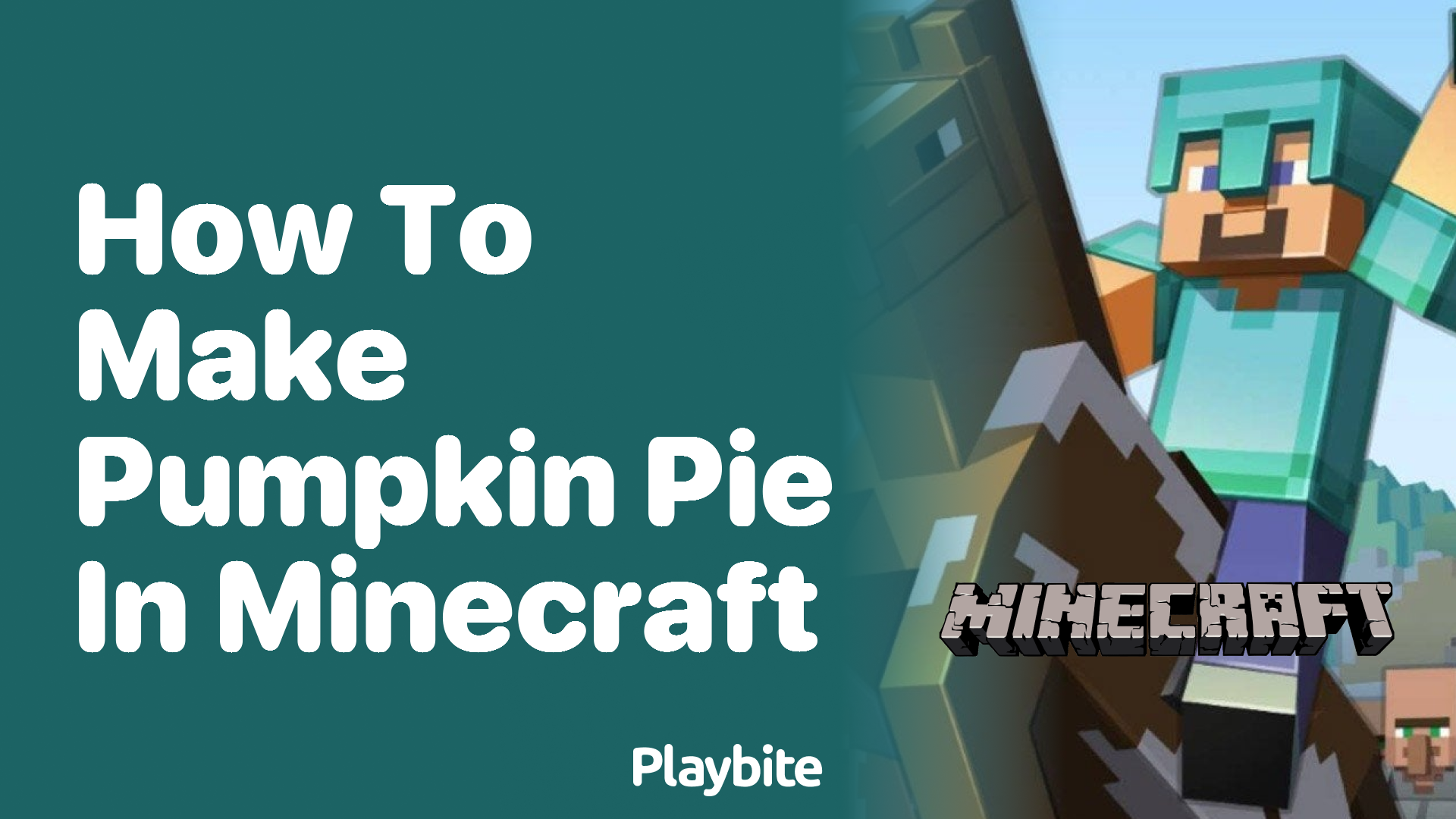 How to Make Pumpkin Pie in Minecraft