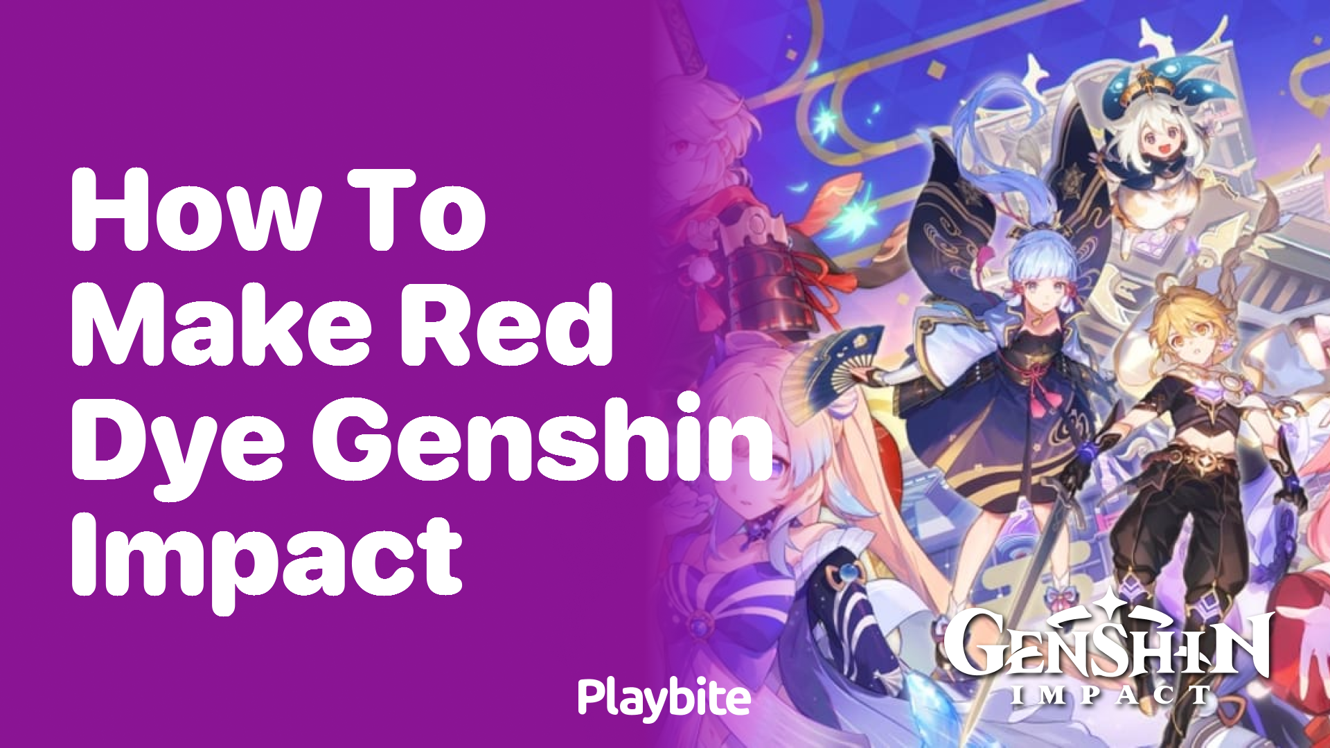 How to Make Red Dye in Genshin Impact: A Simple Guide