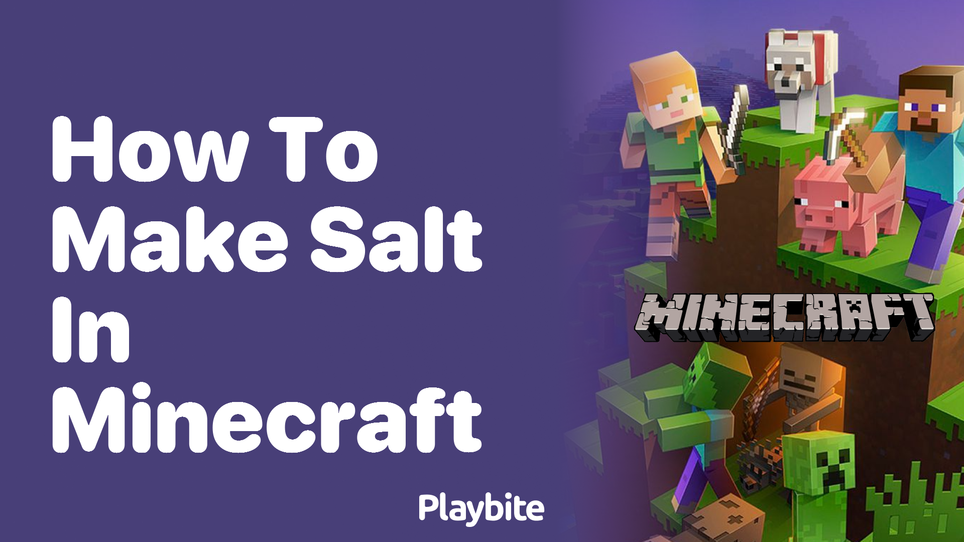 How to Make Salt in Minecraft: A Simple Guide