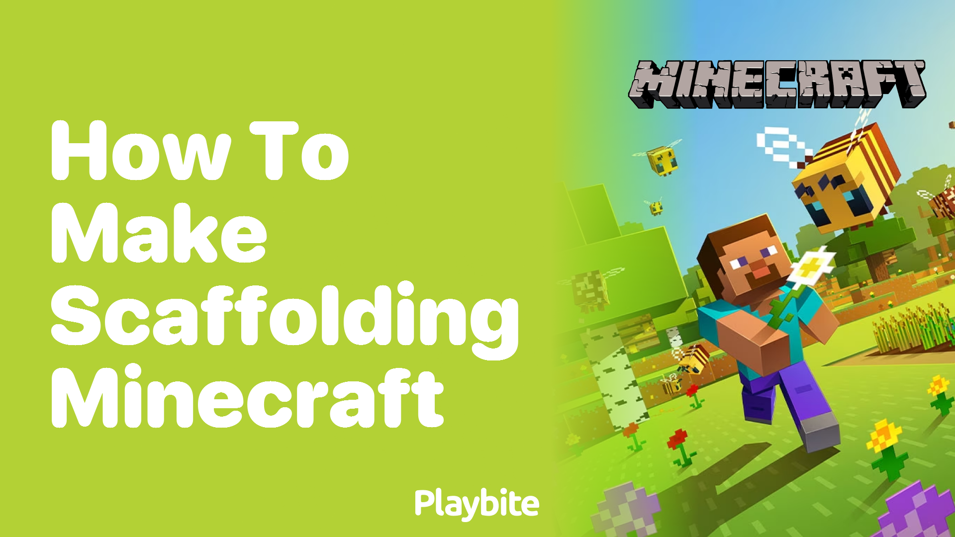 How to Make Scaffolding in Minecraft A Simple Guide Playbite