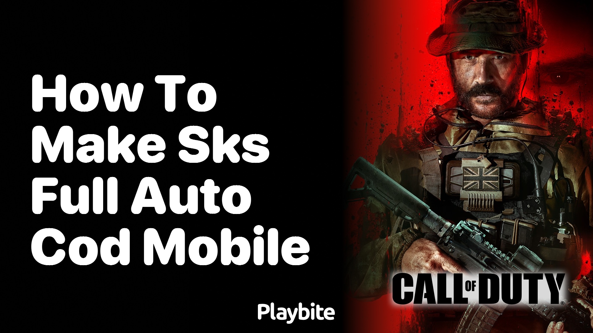 How to Make SKS Full Auto in COD Mobile