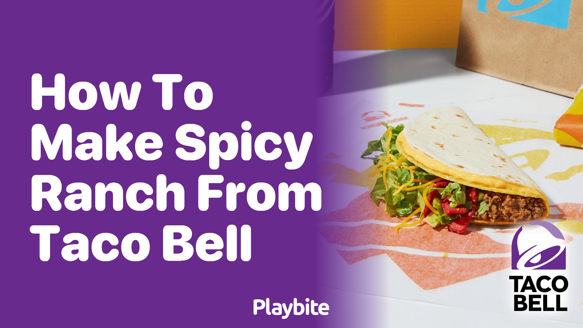 How to Make Spicy Ranch From Taco Bell
