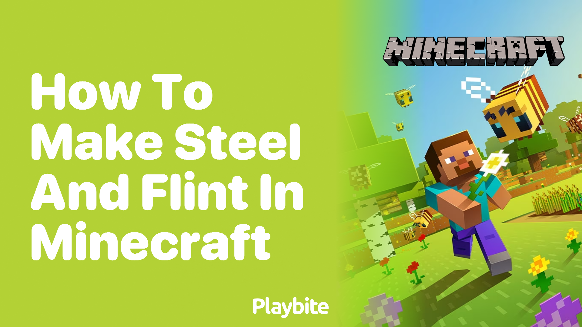 How to Make Steel and Flint in Minecraft