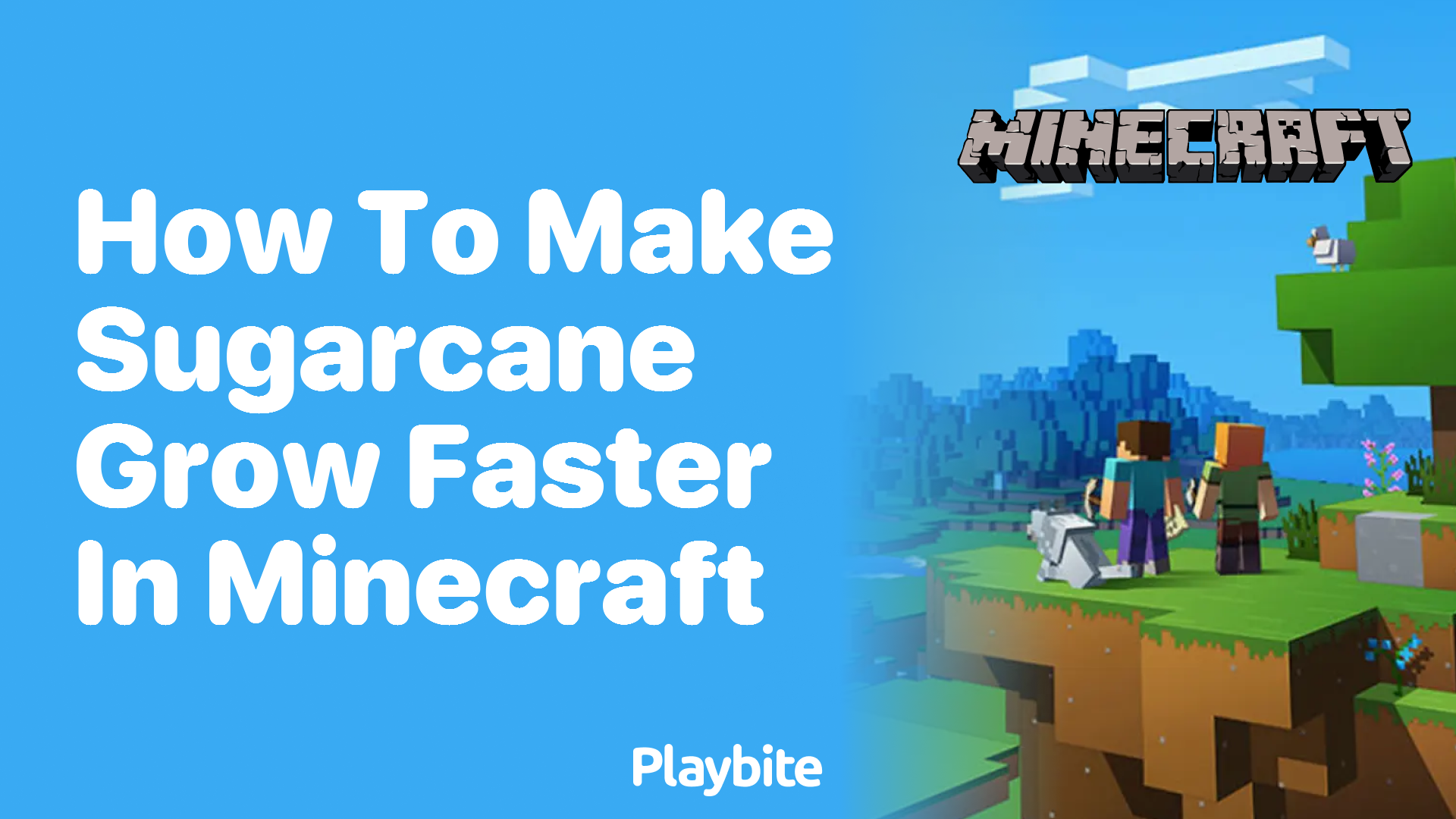 How to Make Sugarcane Grow Faster in Minecraft