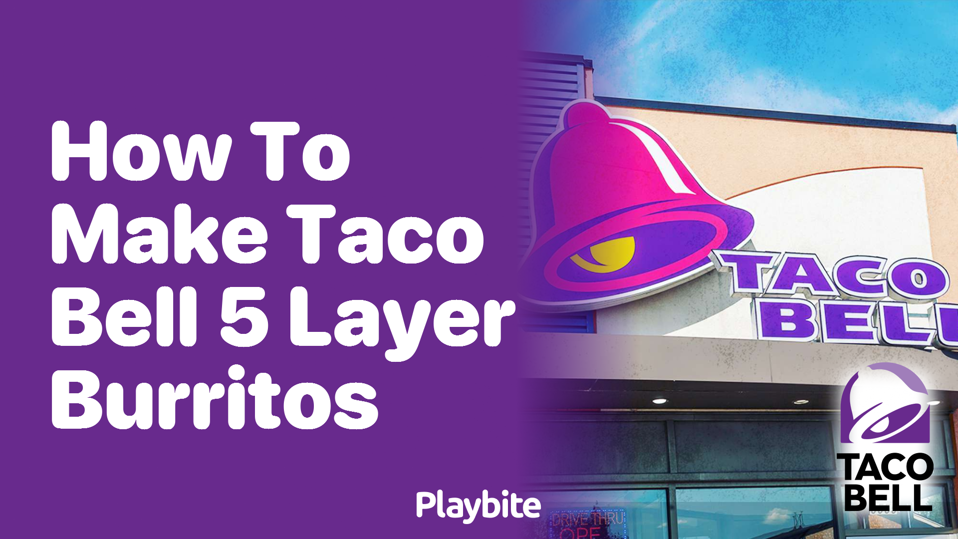 How to Make Taco Bell 5 Layer Burritos at Home