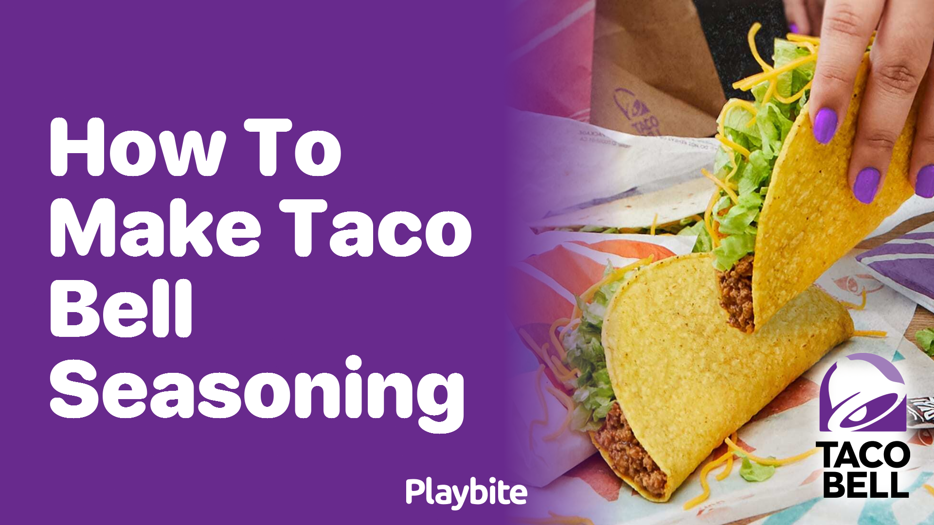 How to Make Taco Bell Seasoning at Home