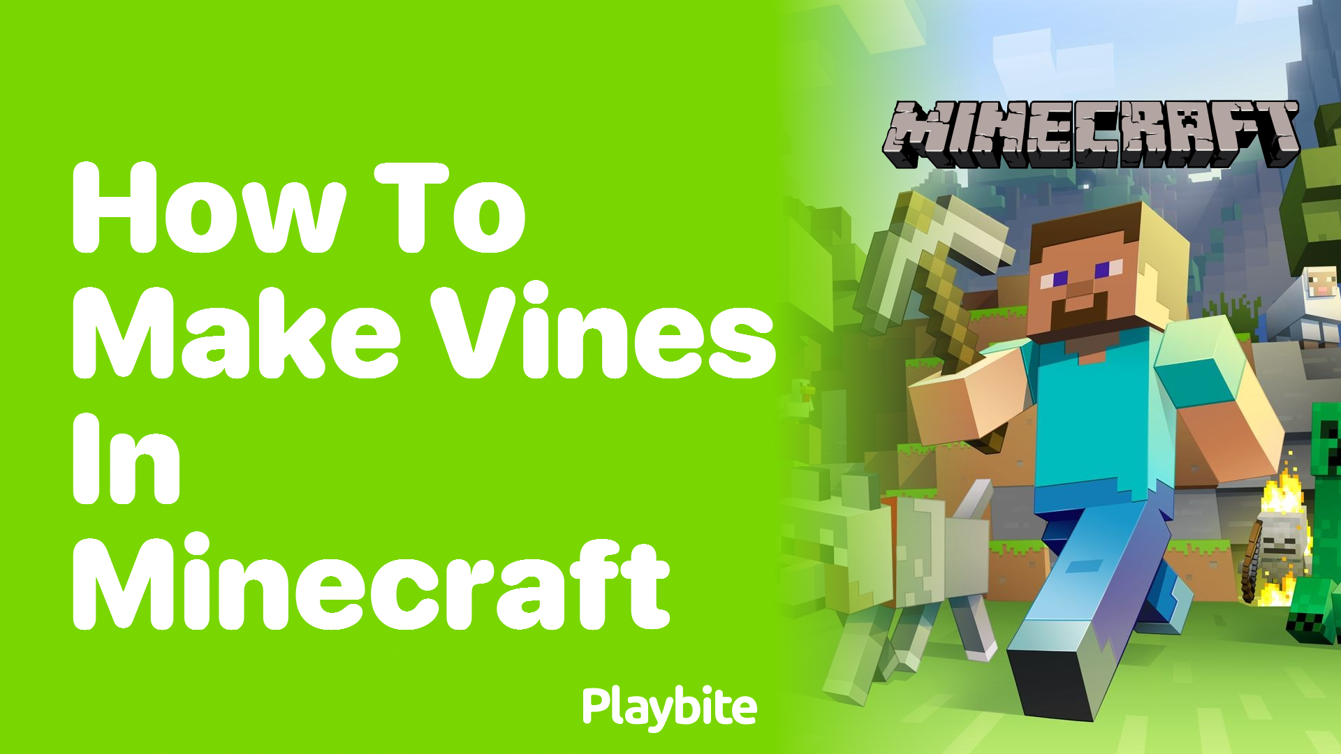 How to Make Vines in Minecraft: A Simple Guide