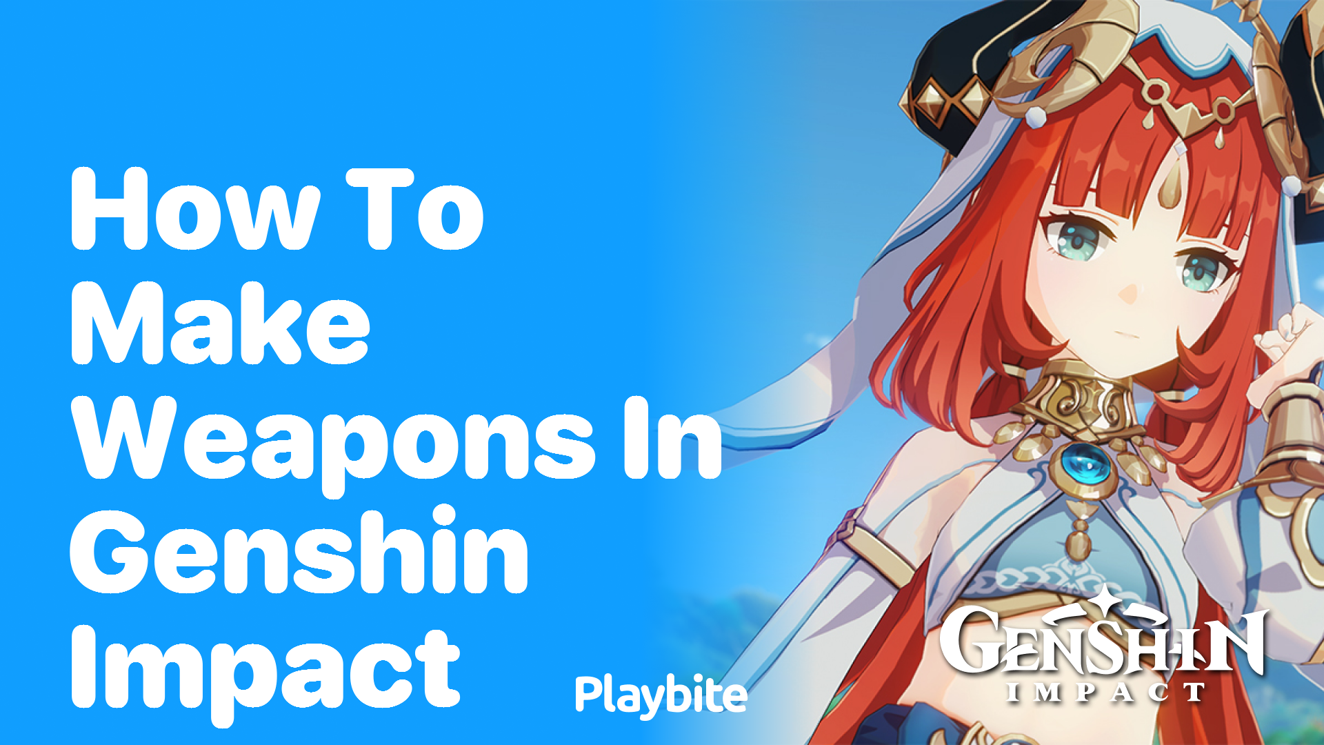How to Make Weapons in Genshin Impact: A Simple Guide
