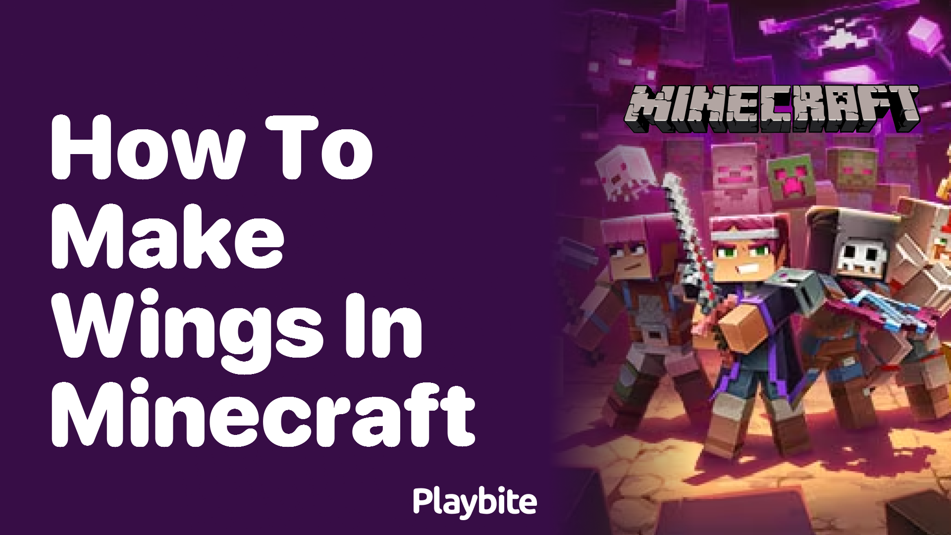How to Make Wings in Minecraft A Simple Guide Playbite
